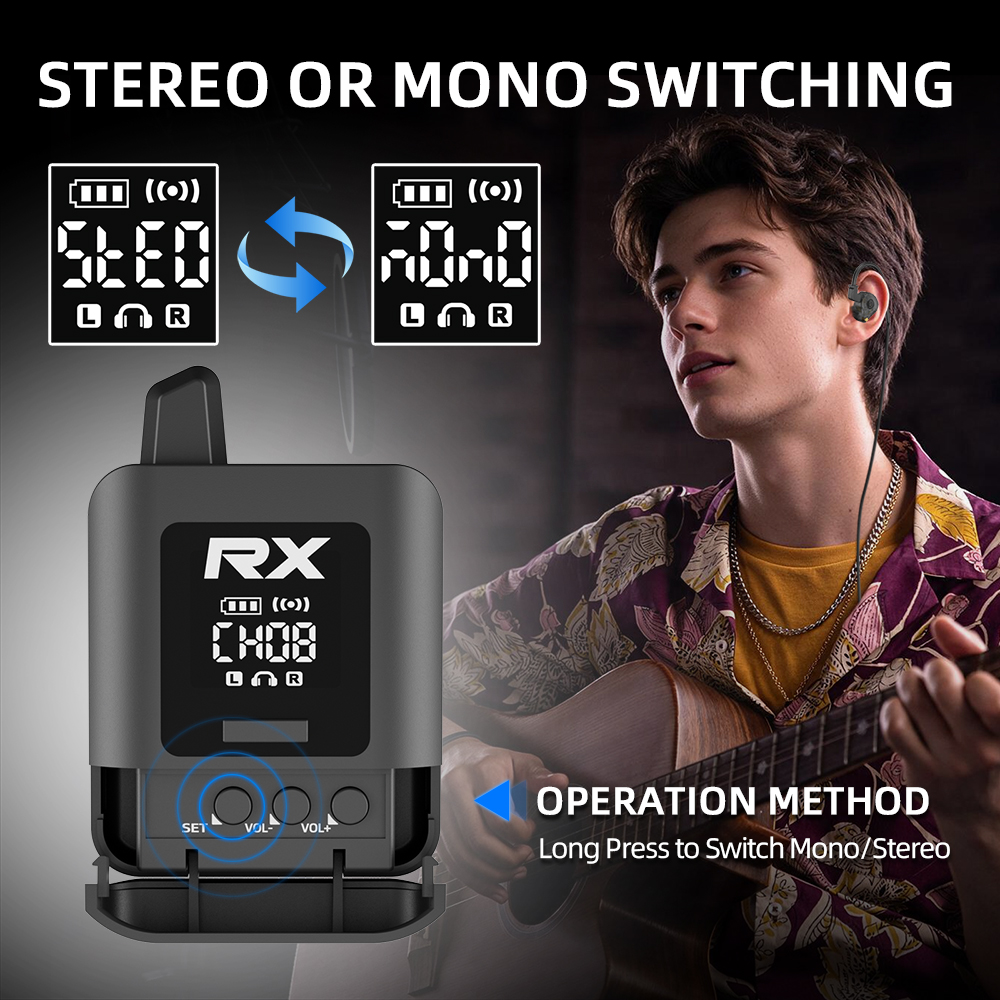 Debra Audio ST-miniX Stereo Wireless IEM System