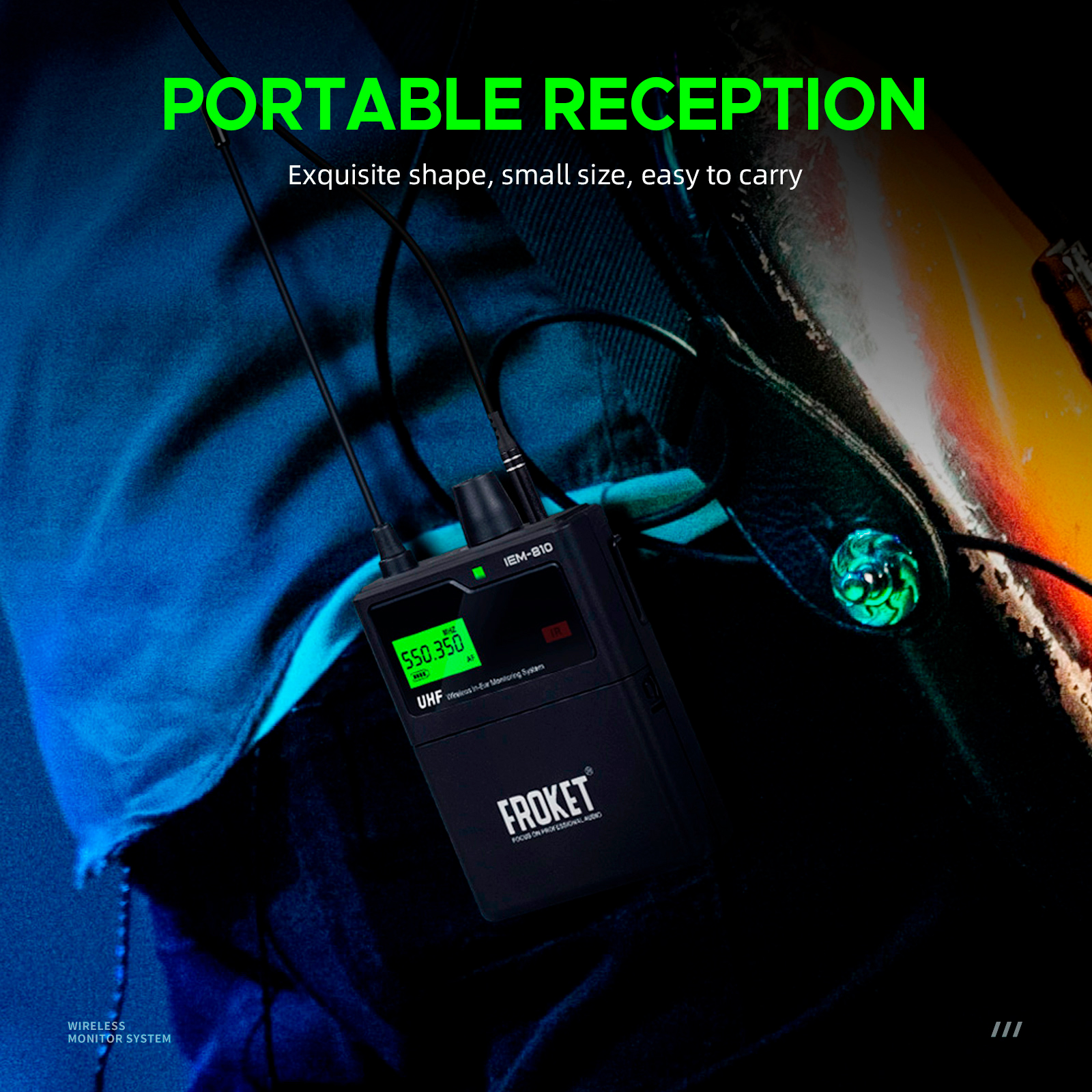 IEM-810 Wireless In-Ear Monitoring System   