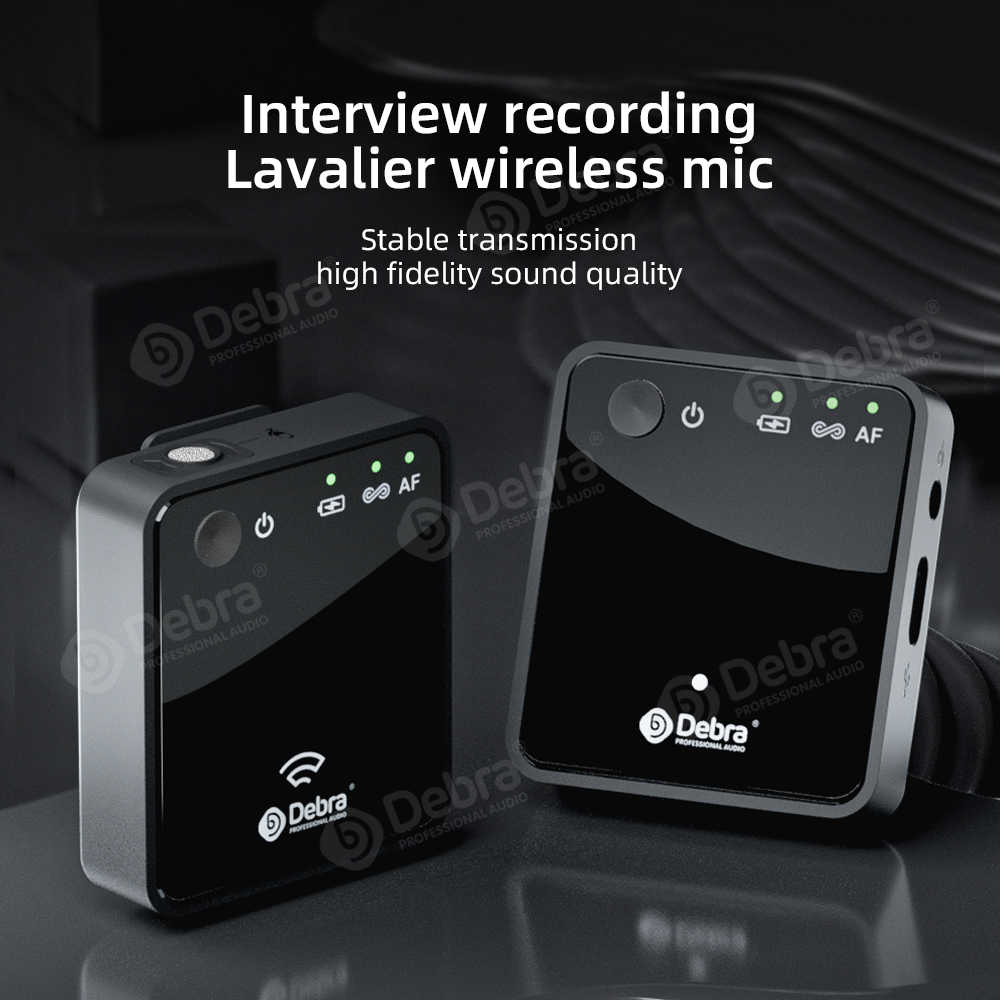 GoPro 2.4G DSLR camera/smart phone recording live broadcast wireless microphone