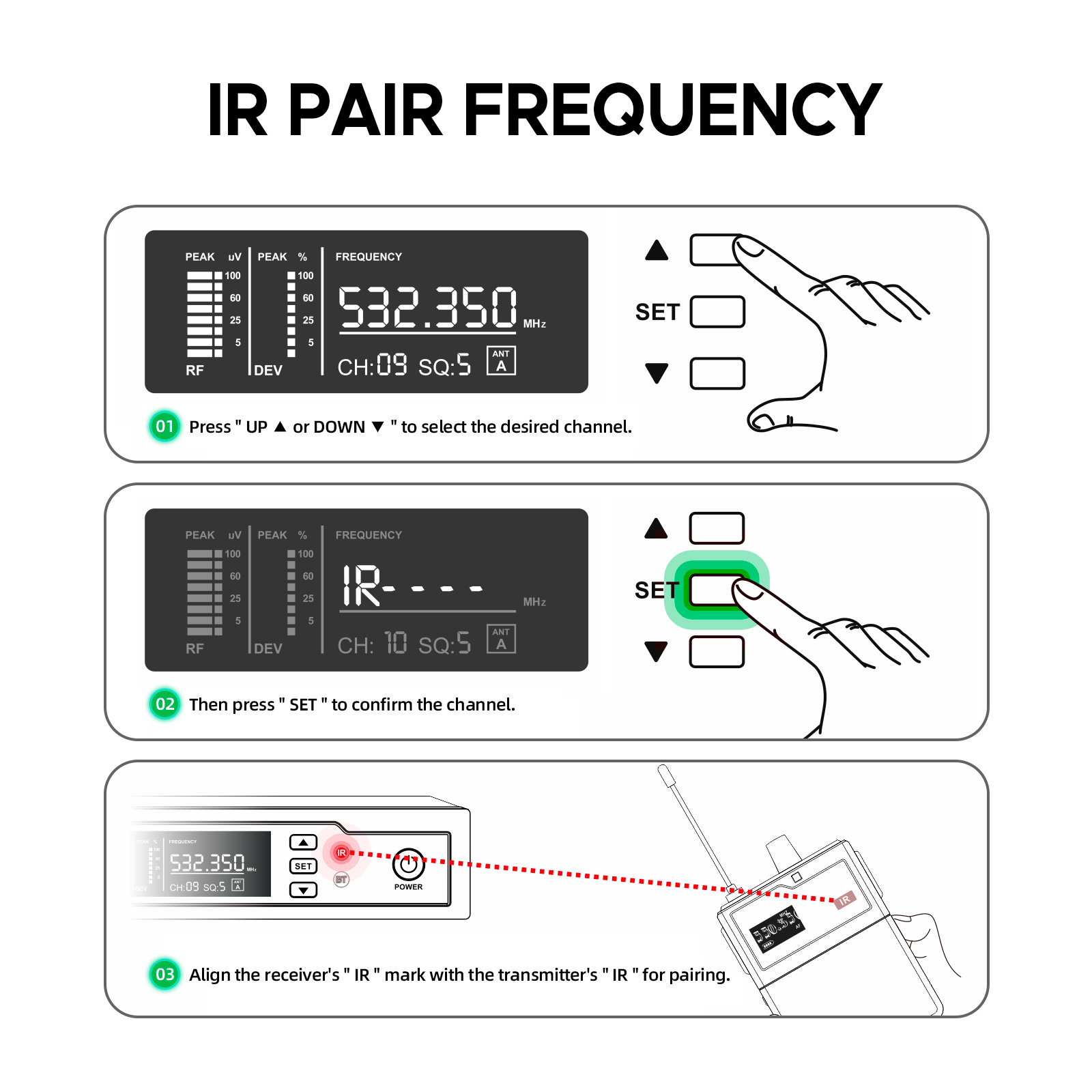 IEM-810 Wireless In-Ear Monitoring System   