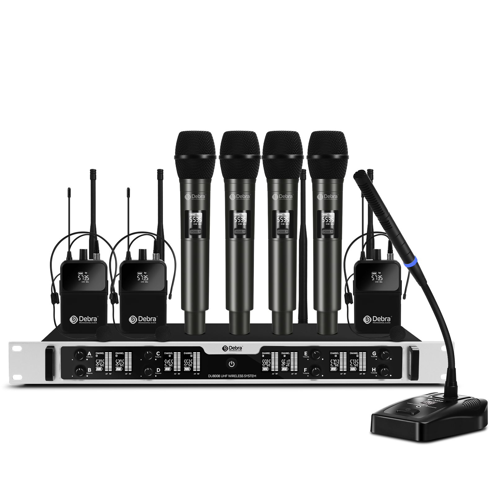DU8008 UHF Wireless Microphone System