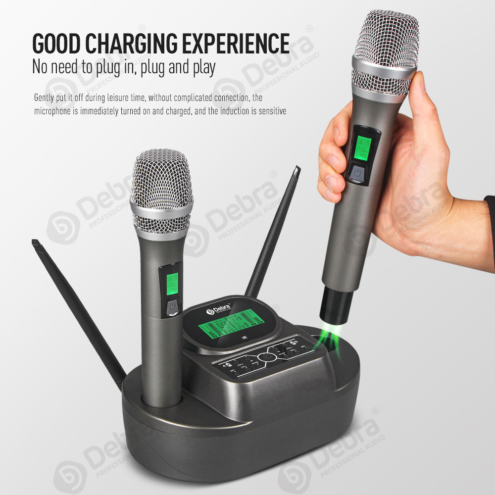 WM2 Wireless Charging UHF Wireless Microphone System