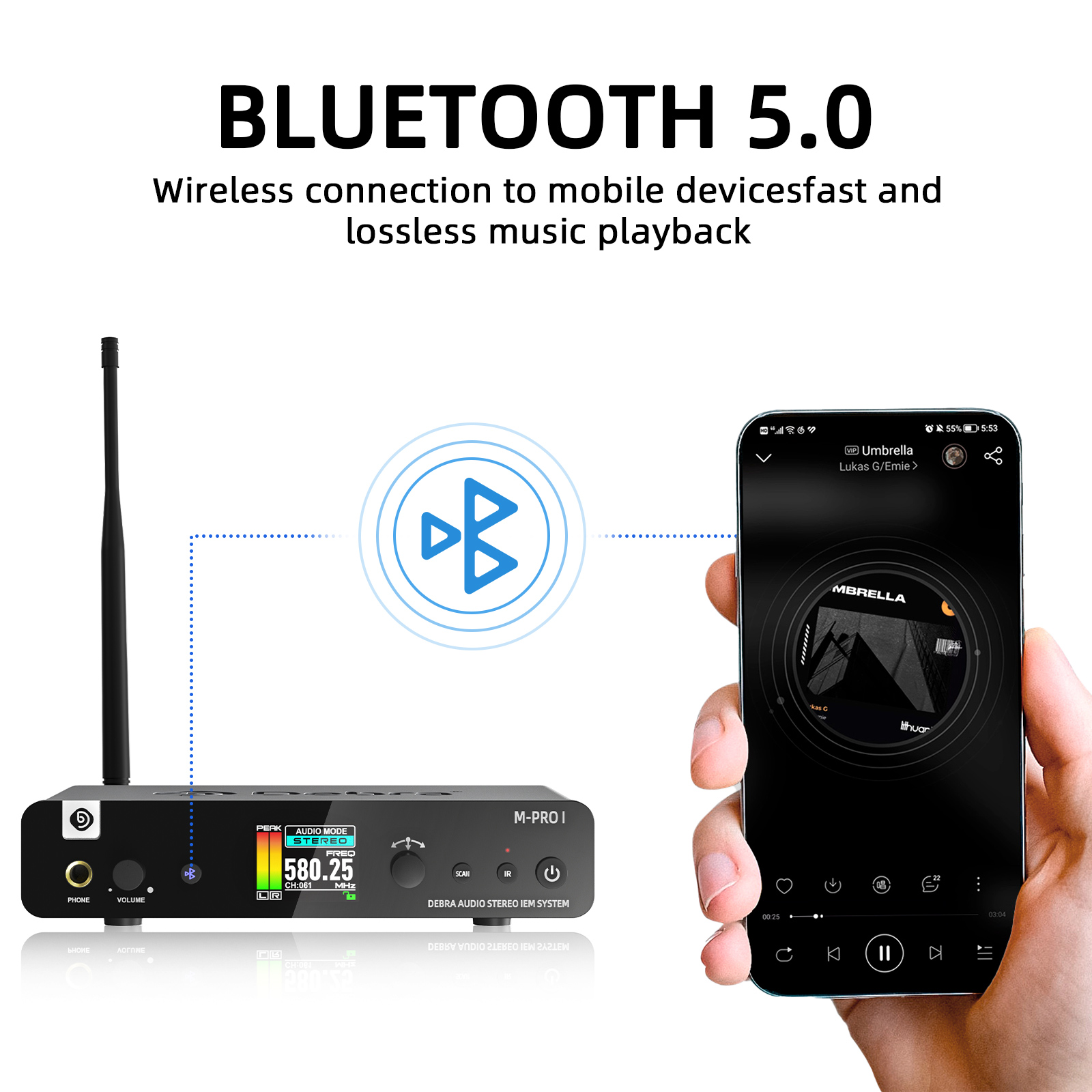 M-PROI Professional Stereo Wireless In-Ear Monitor System