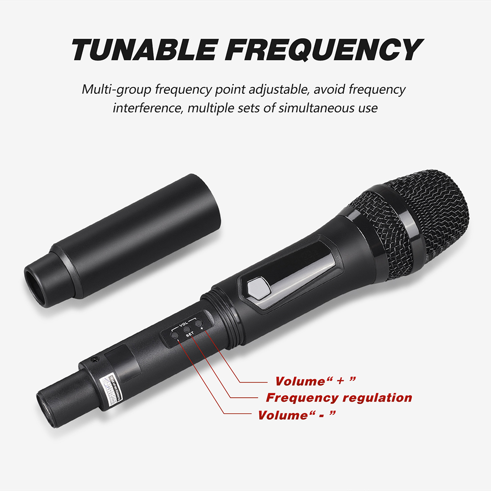 MU2 UHF Portable Wireless Microphone