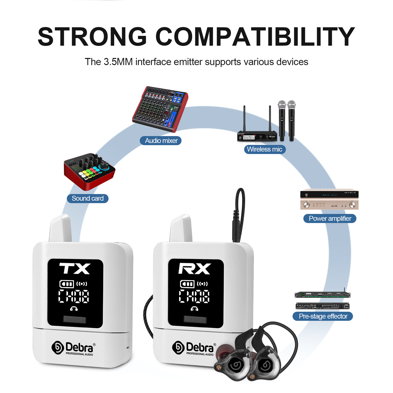 Debra Audio ST-mini Stereo Wireless IEM System