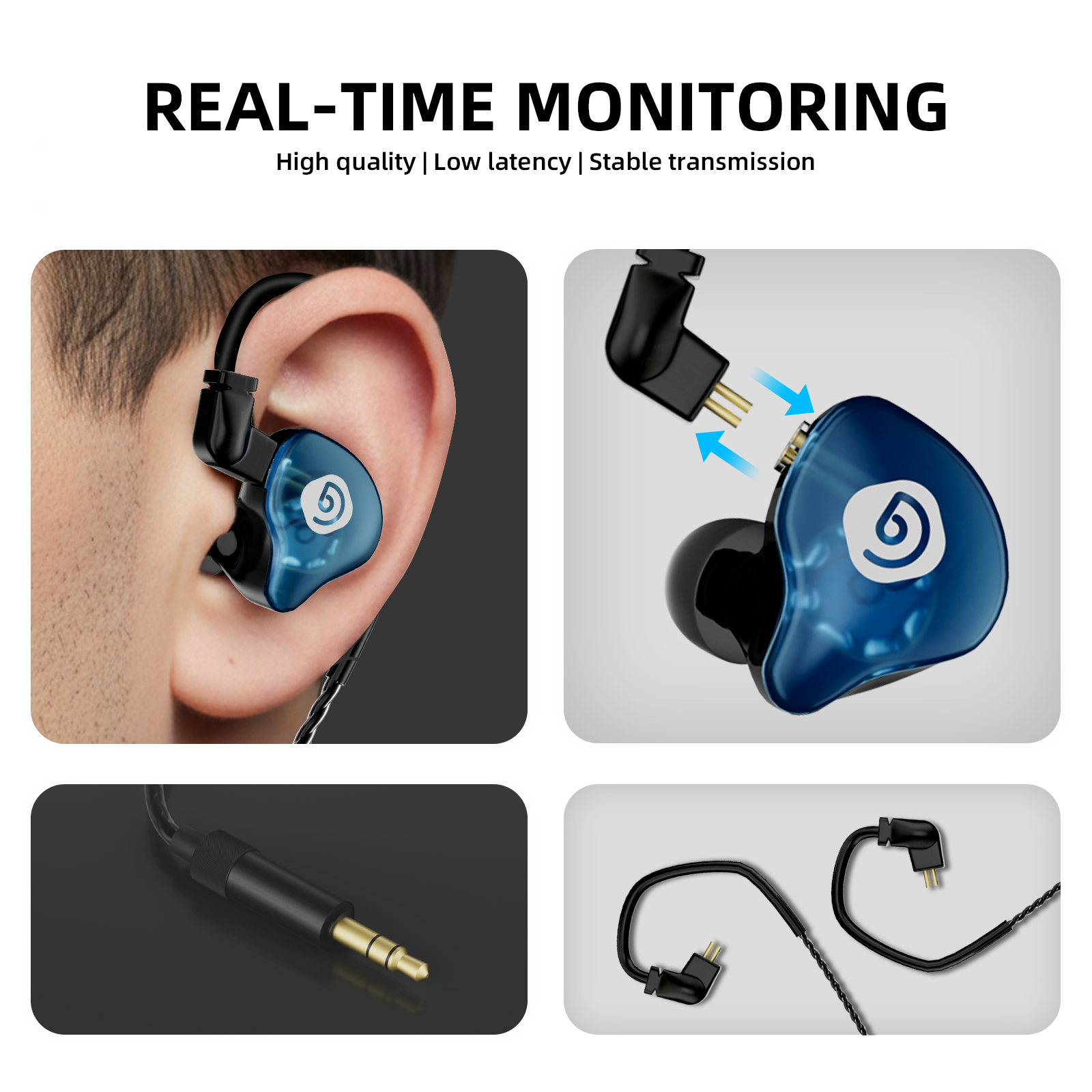 Debra Audio ER-404 UHF Wireless In-Ear Monitoring System