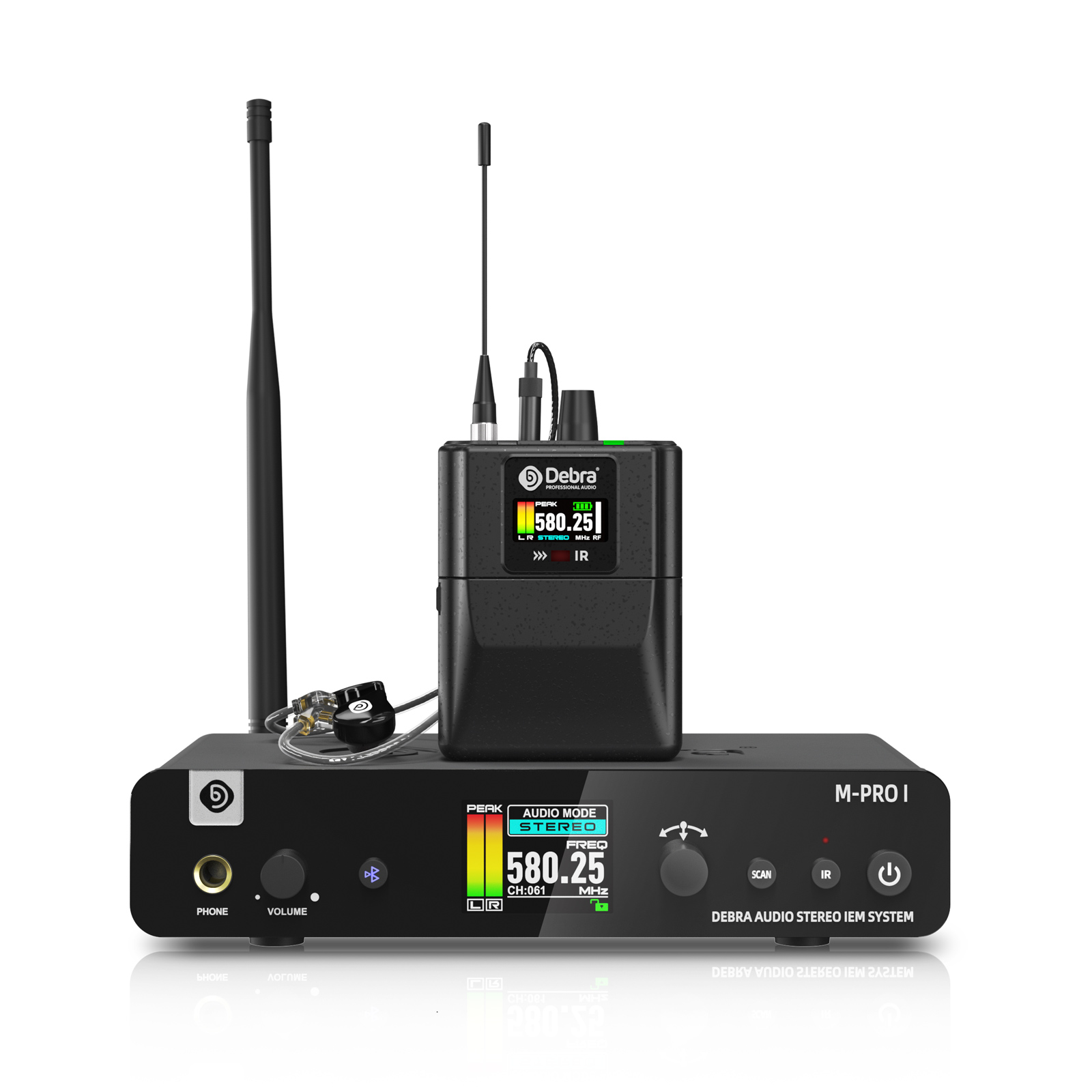 M-PROI Professional Stereo Wireless In-Ear Monitor System