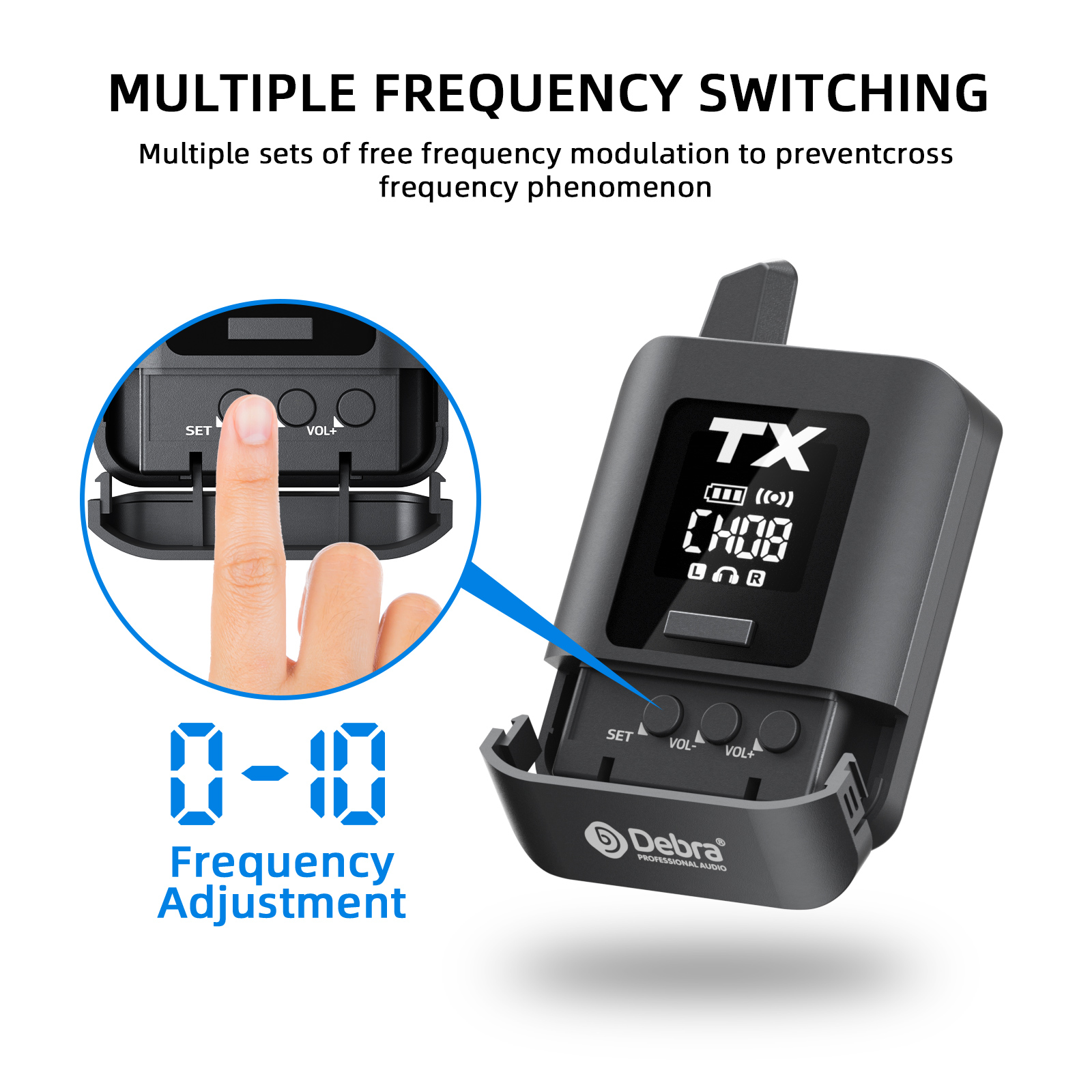 Debra Audio ST-mini Stereo Wireless IEM System