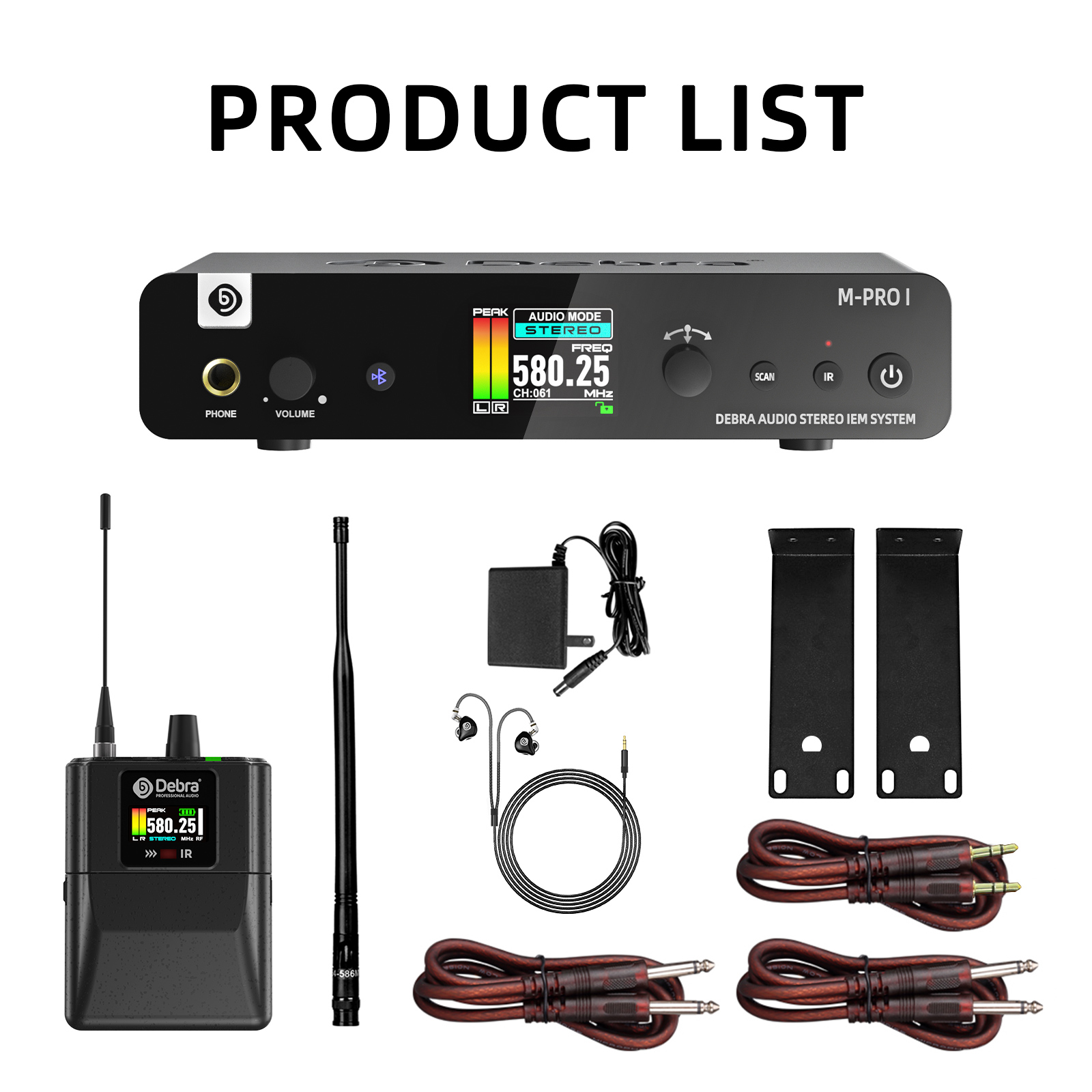 M-PROI Professional Stereo Wireless In-Ear Monitor System