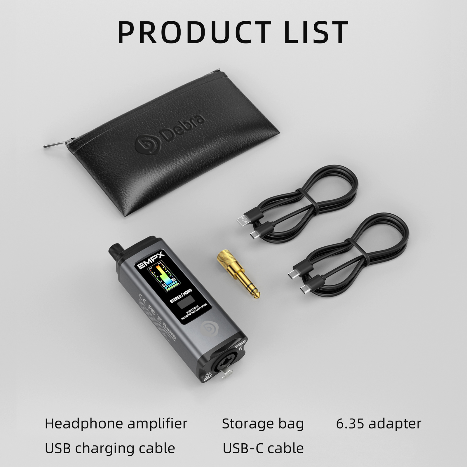 EMPX Professional Headphone Monitoring Amplifier (Dark gray)