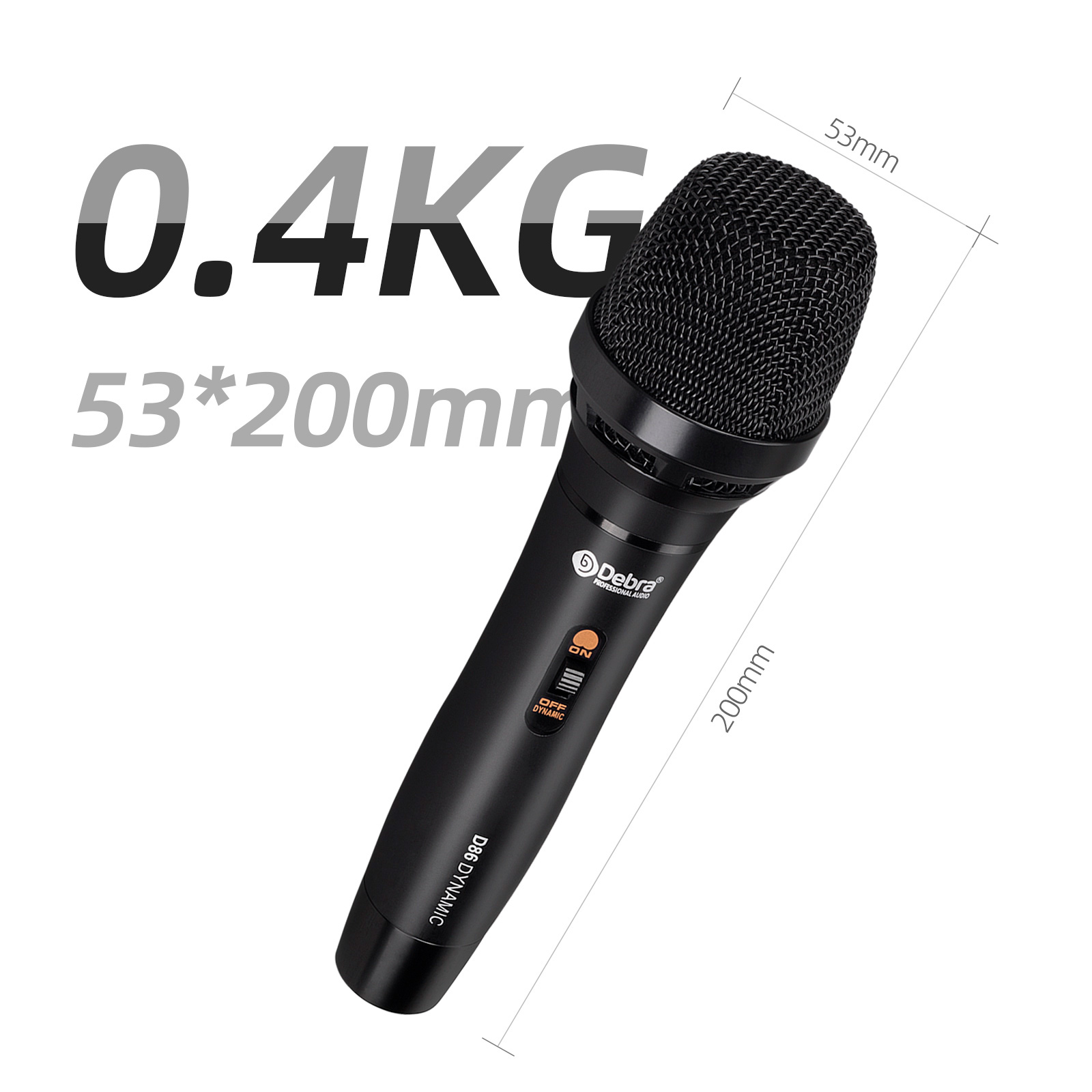 D86 Professional Wired Handheld Microphone