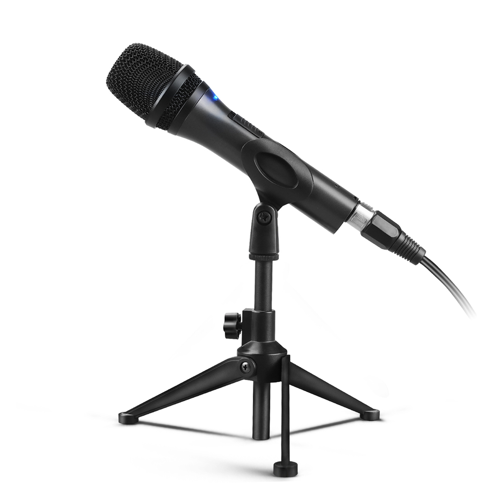 DTR2100X Wired live broadcast microphone for mobile phone PC recording karaoke