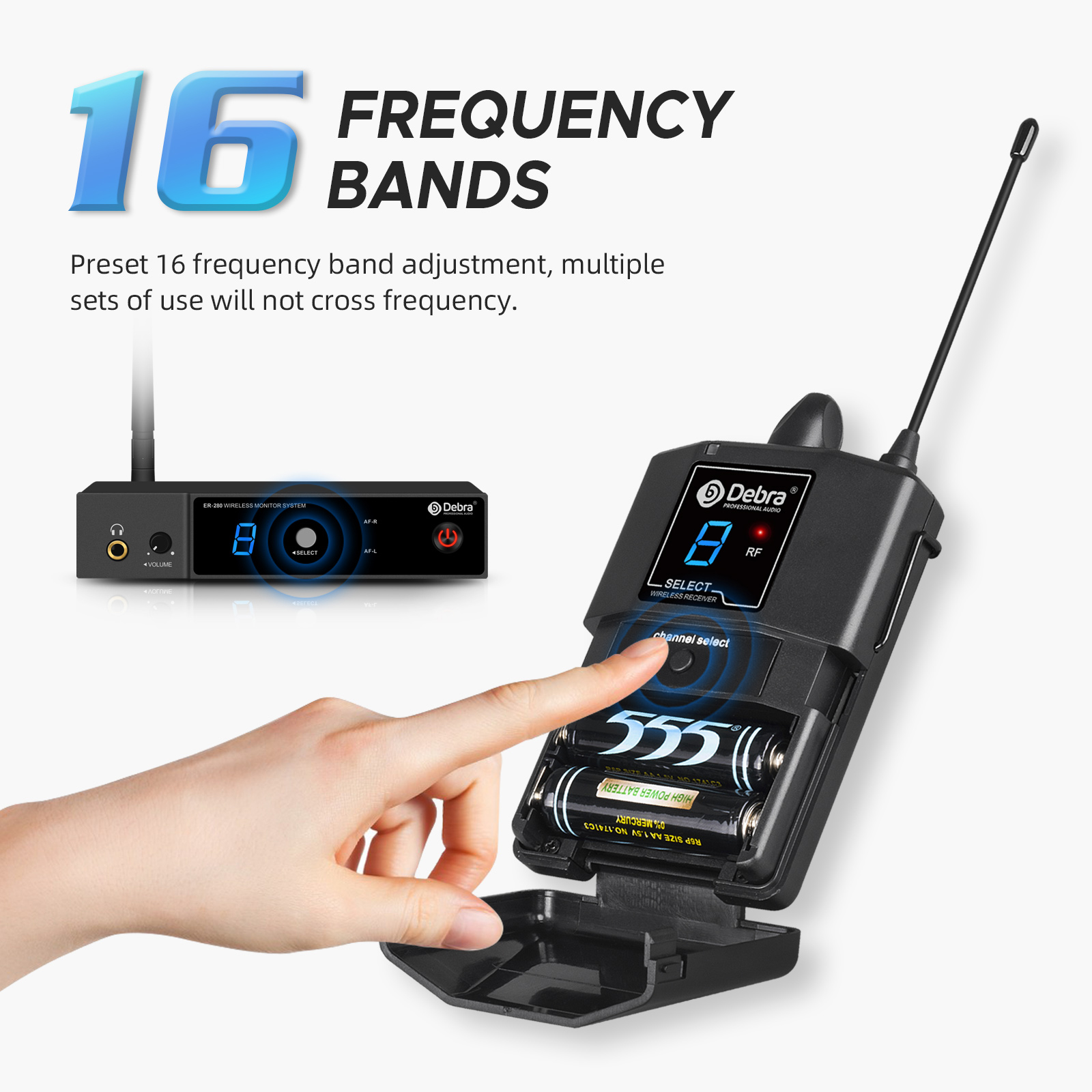 ER-280 UHF Wireless In-Ear Monitoring System