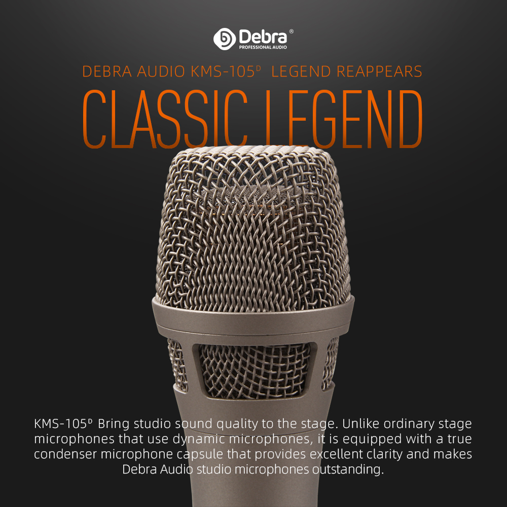 Debra Audio KMS-105 Condenser Microphone