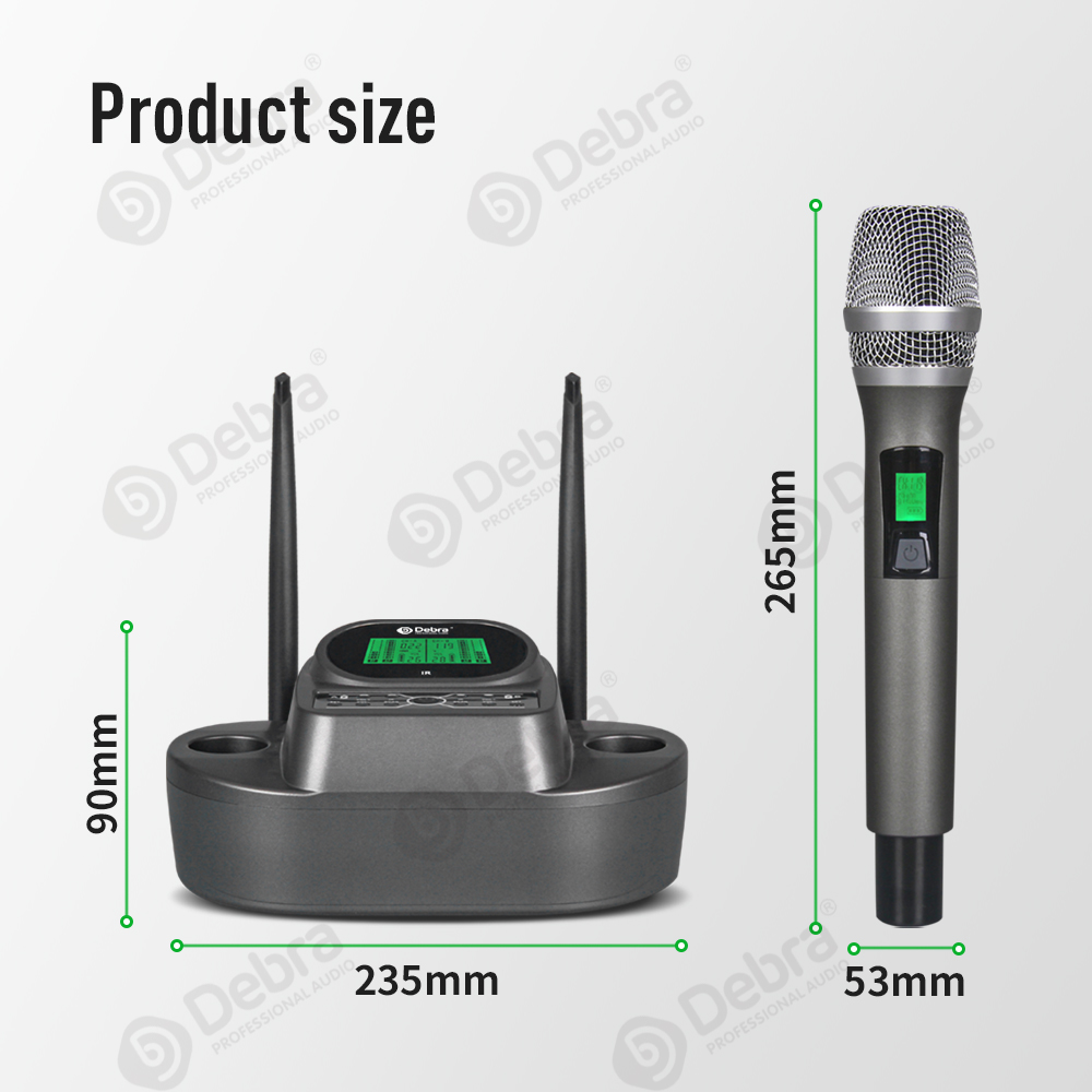 WM2 Wireless Charging UHF Wireless Microphone System