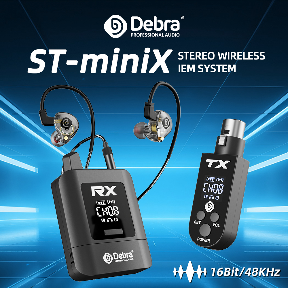 Debra Audio ST-miniX Stereo Wireless IEM System