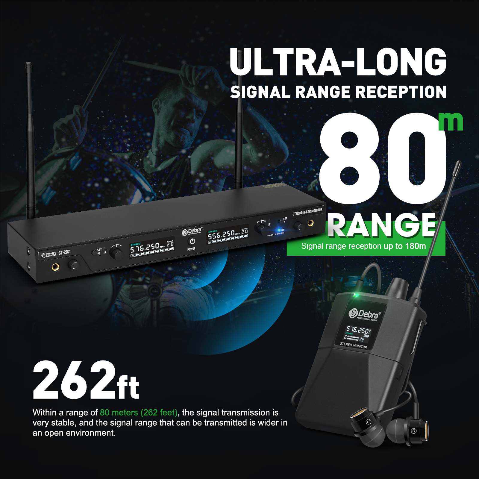 Stable signal transmission distance