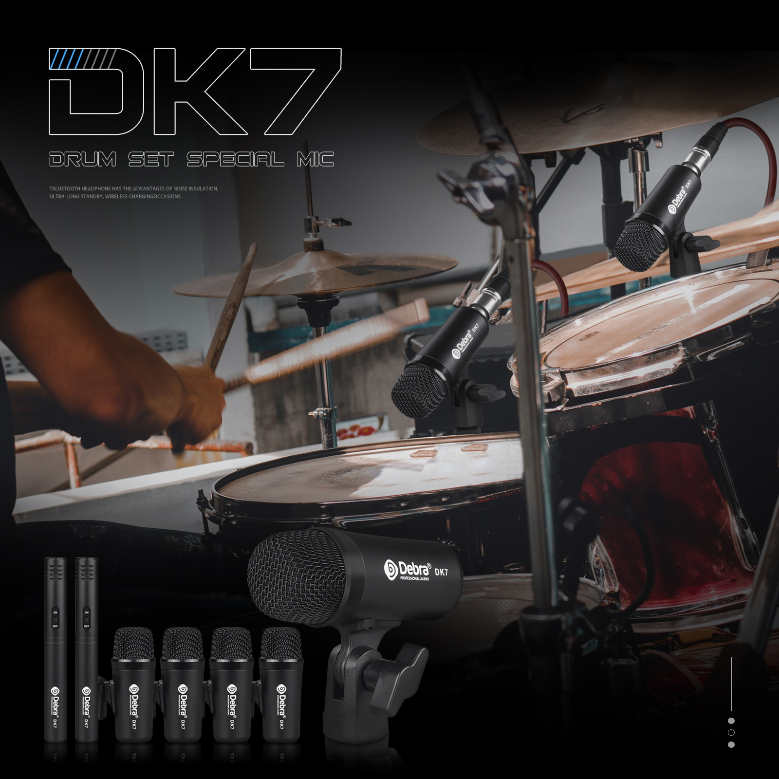  DK7 Drum Microphone Kit 