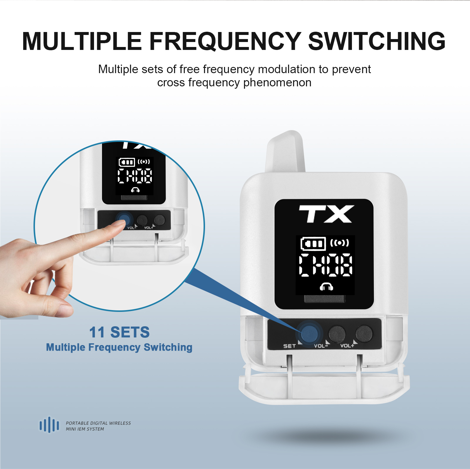 Debra Audio ST-mini Stereo Wireless IEM System