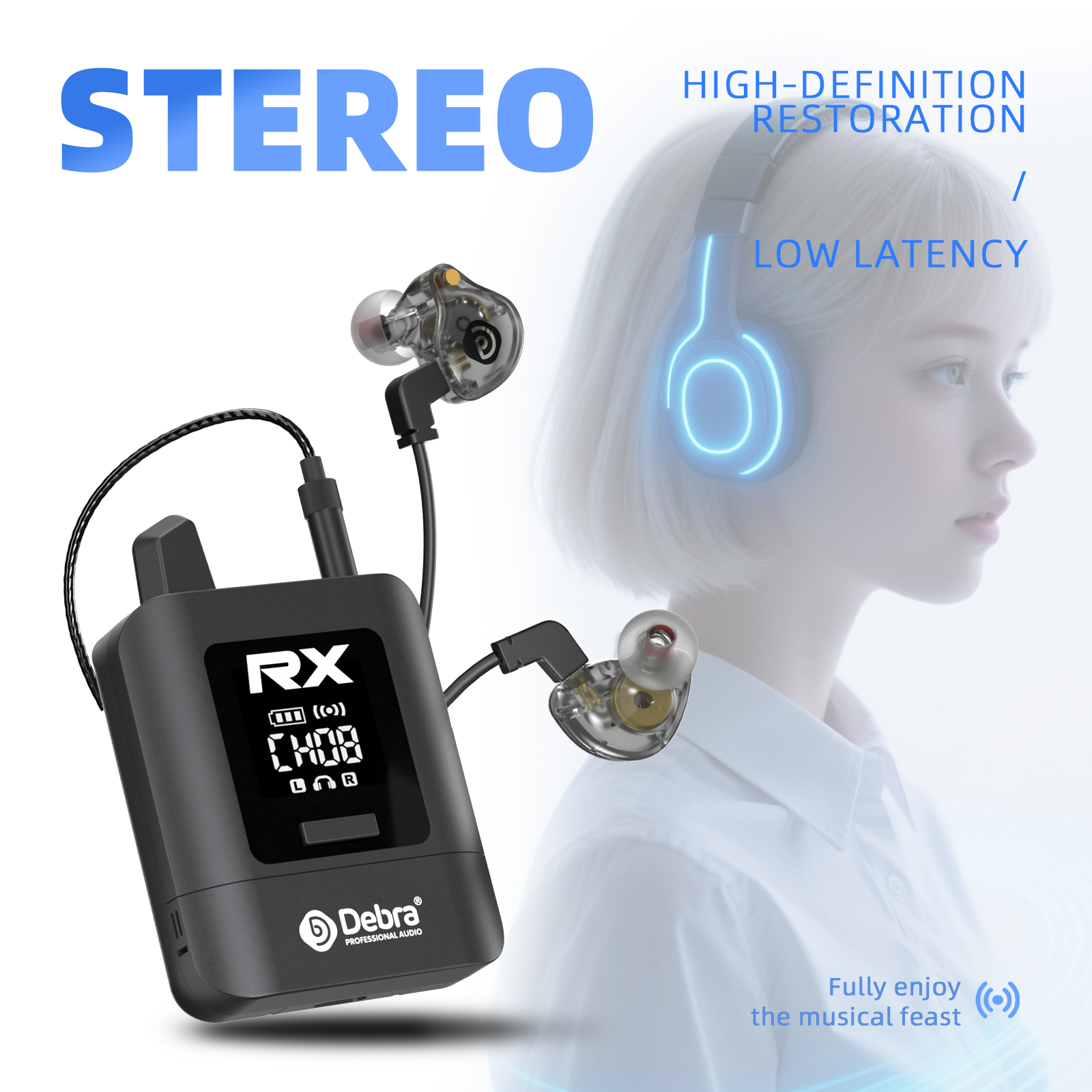 Debra Audio ST-mini Stereo Wireless IEM System