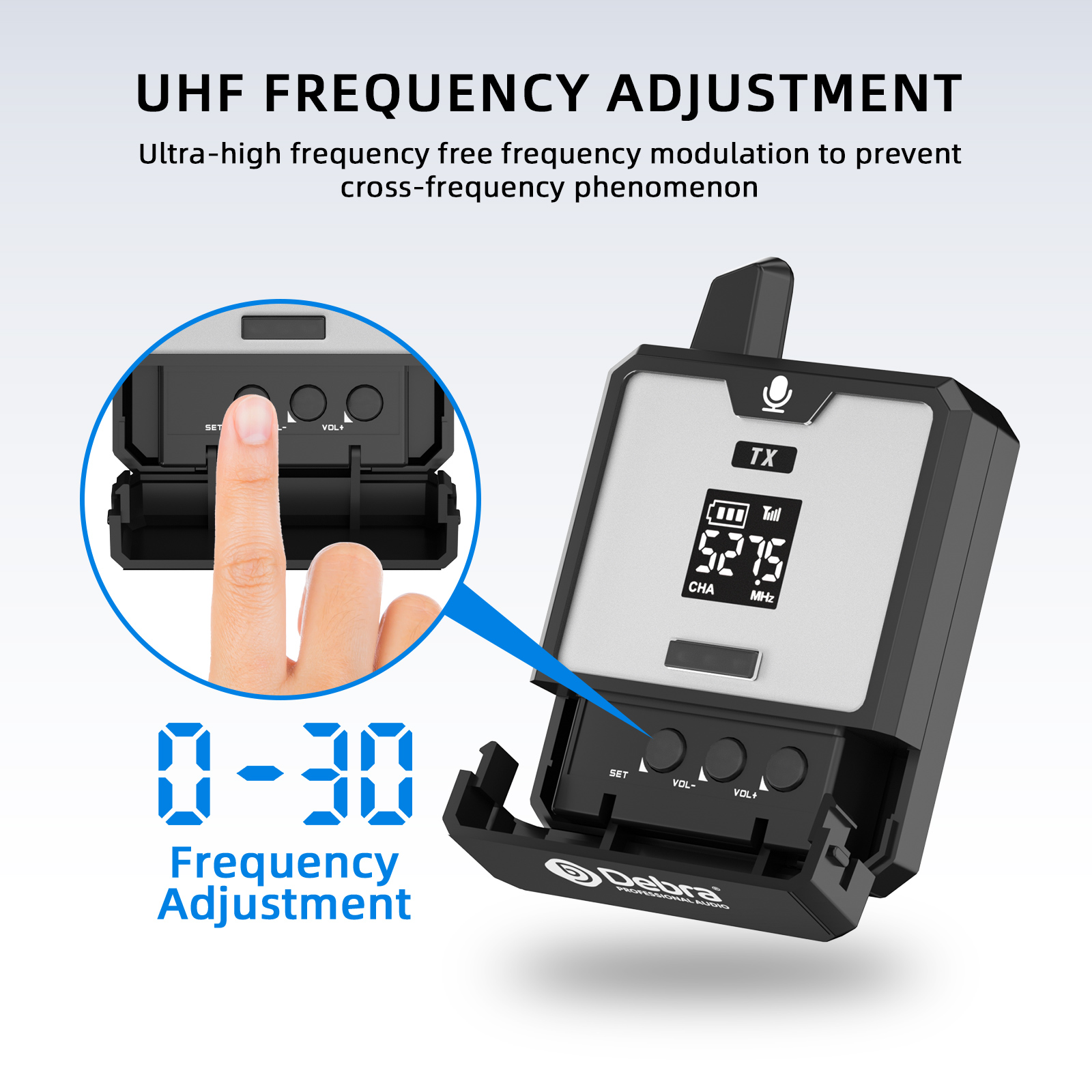 DT-01/02 UHF Wireless Portable Headset Microphone