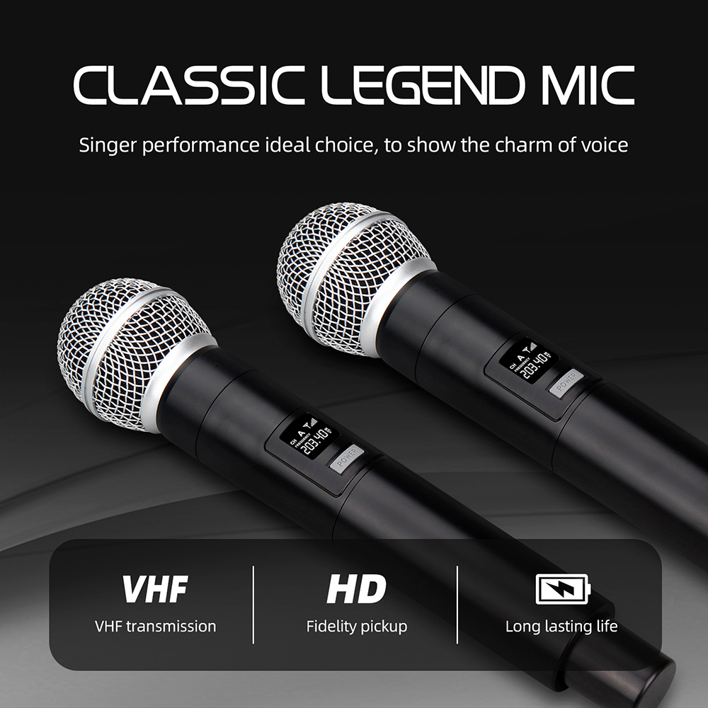 VM304 4-Channel Wireless Microphone System