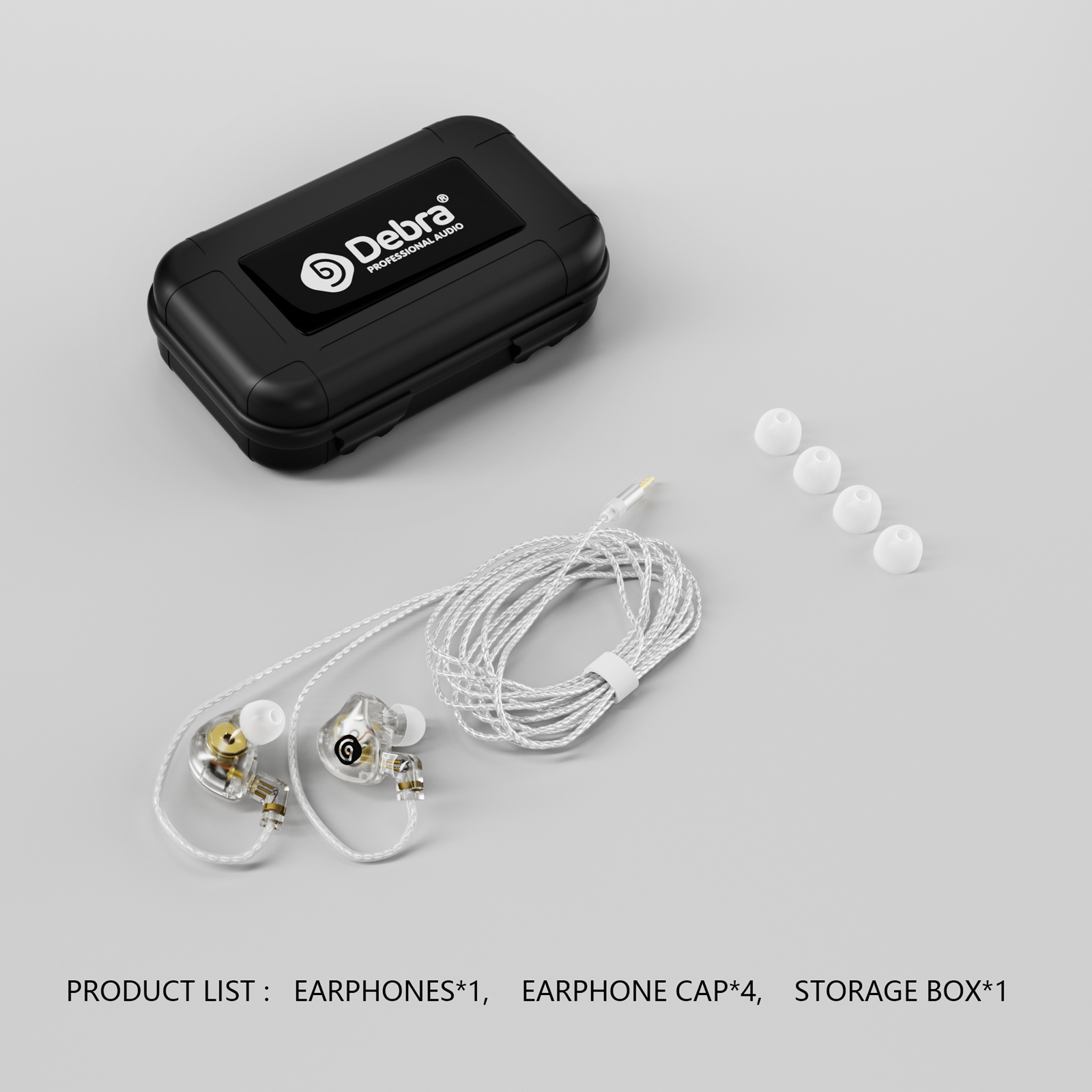 IE-210 Professional In-Ear Monitoring Headphones (Transparent)