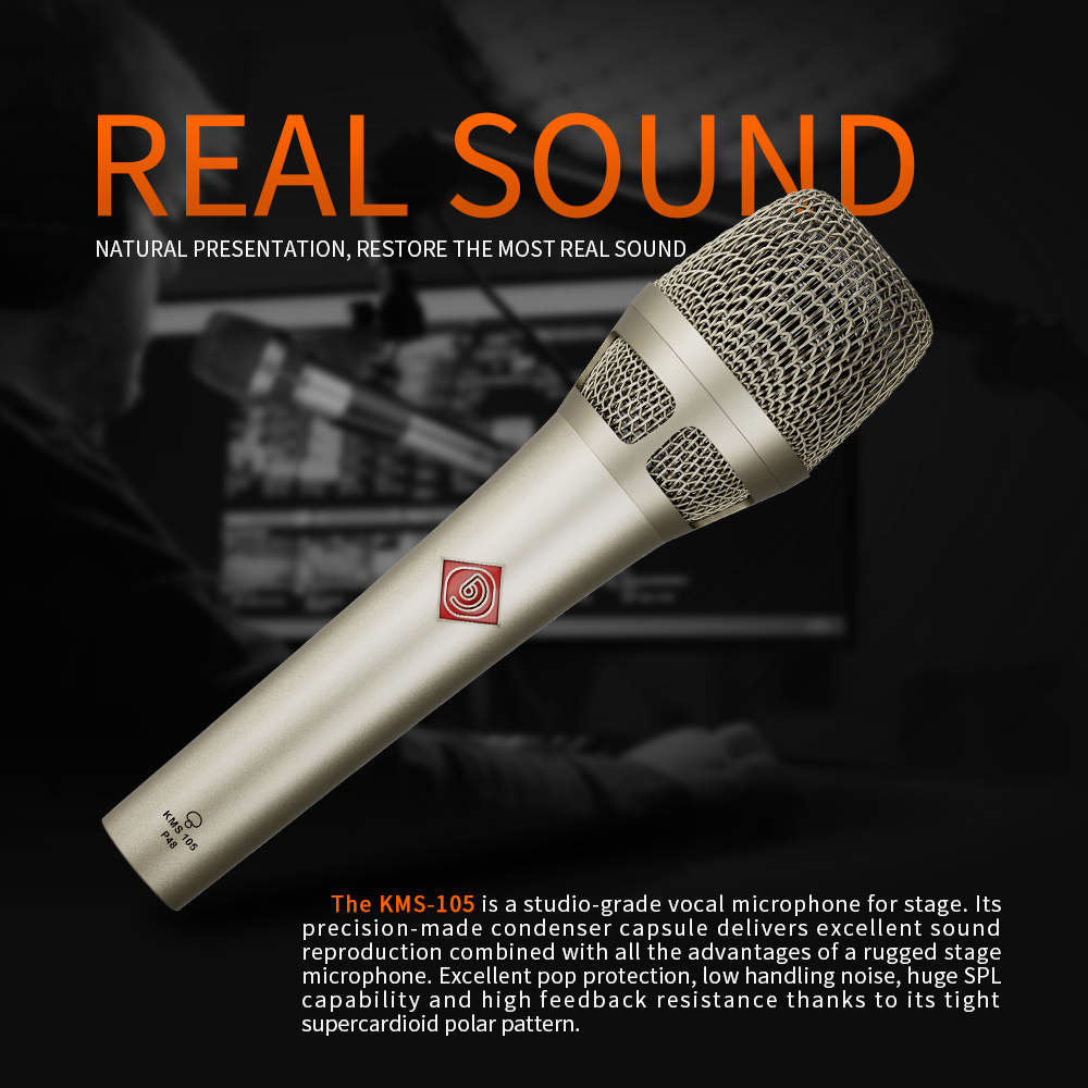 Debra Audio KMS-105 New Professional Recording Condenser Microphone