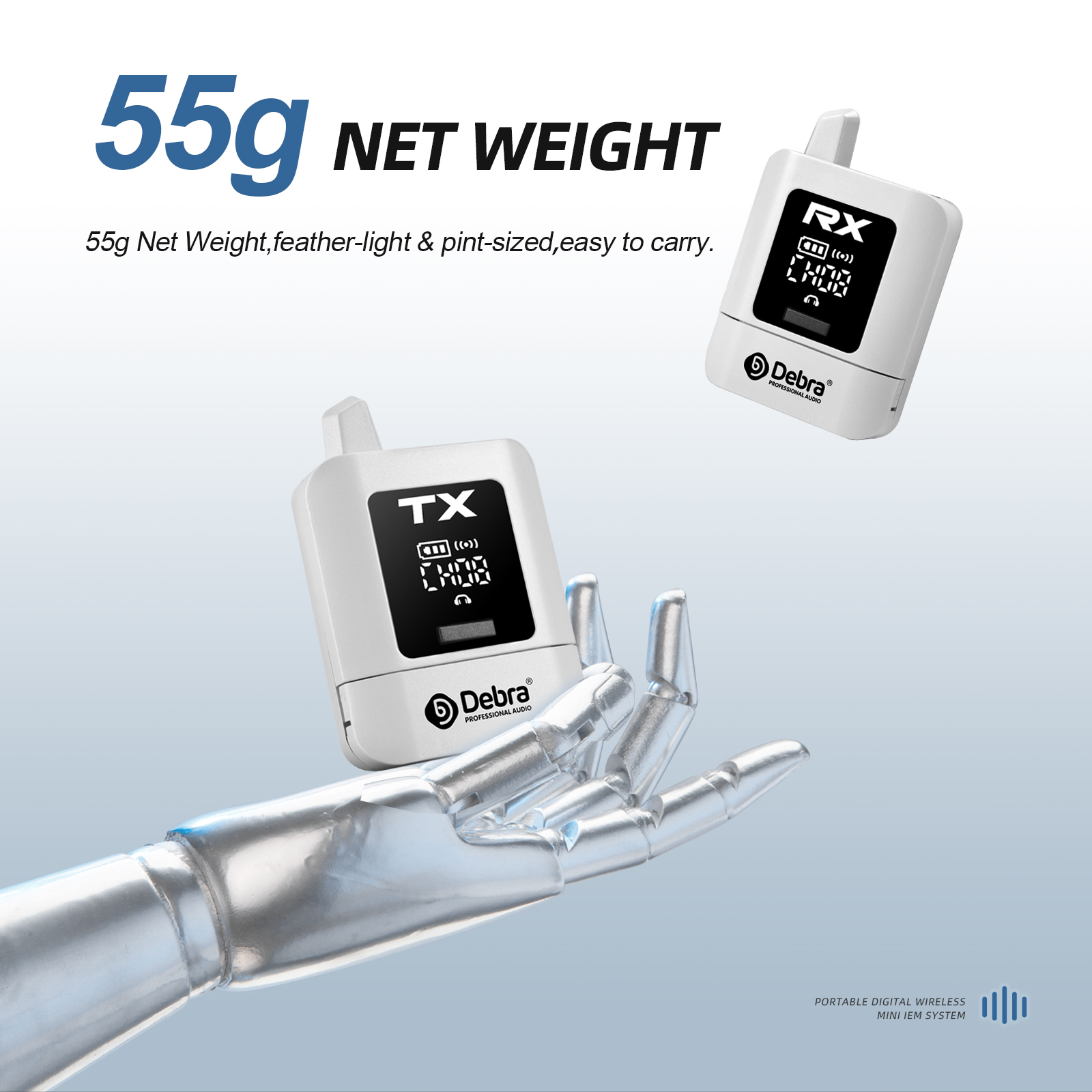 Debra Audio ST-mini Stereo Wireless IEM System