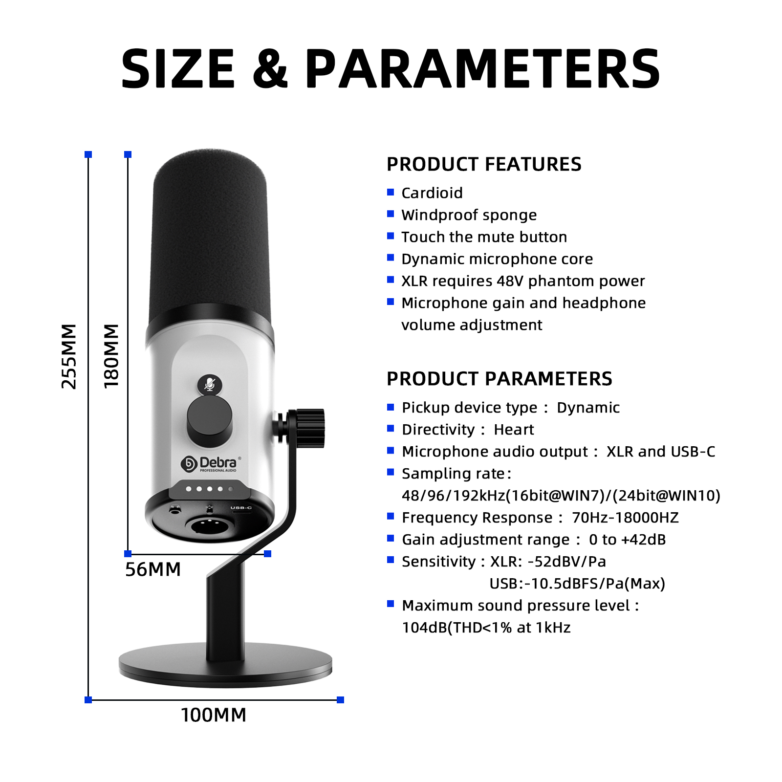 DLB-77 Desktop Microphone