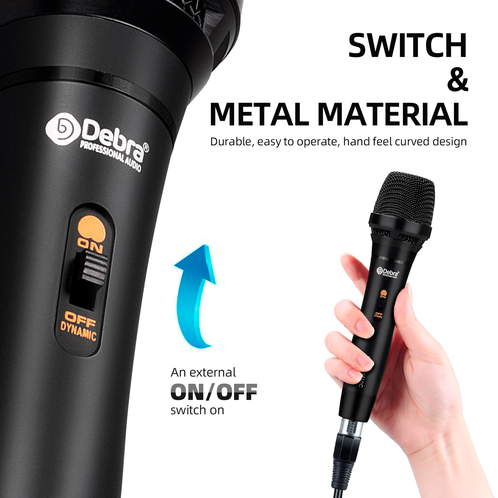 D86 Professional Wired Handheld Microphone