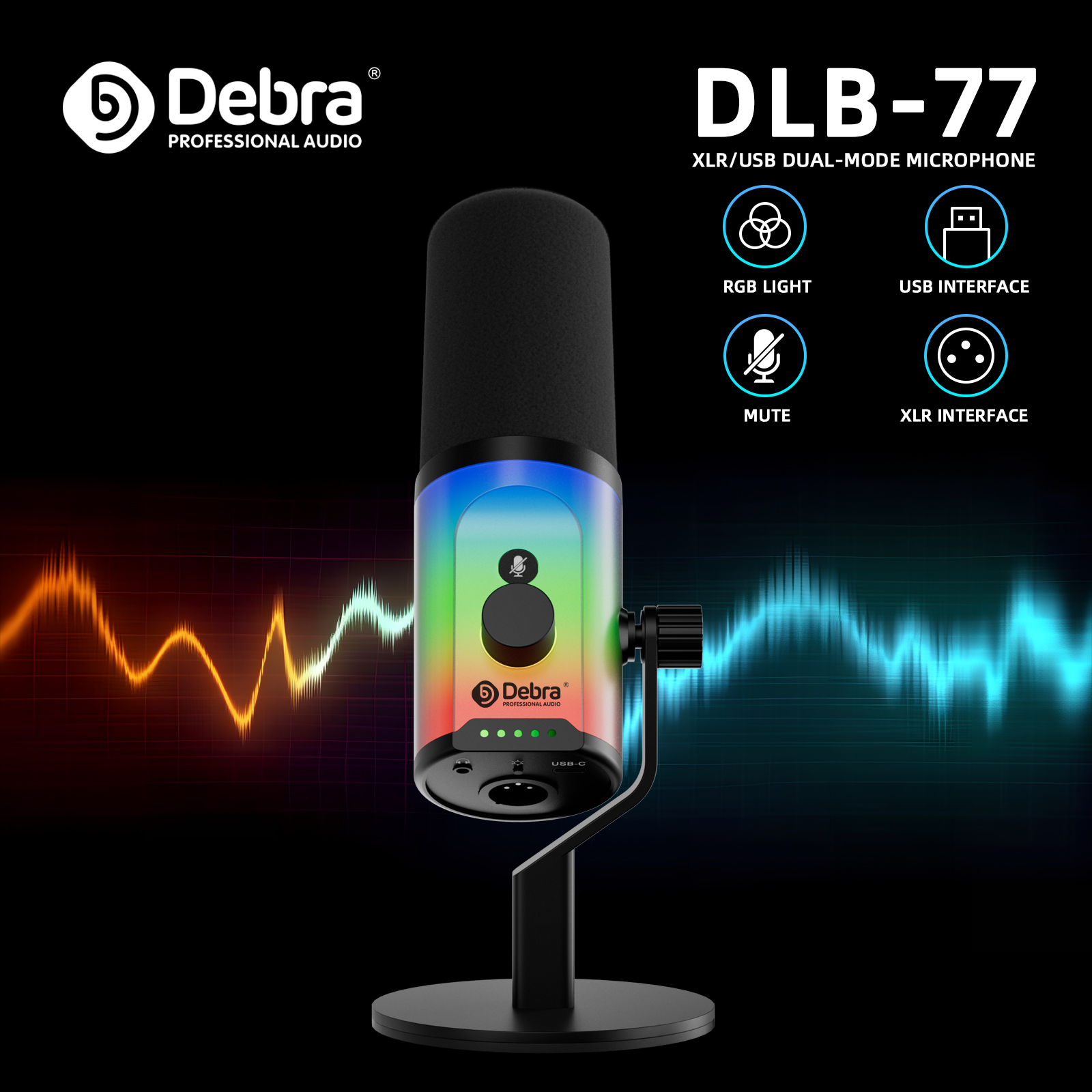 DLB-77 Desktop Microphone