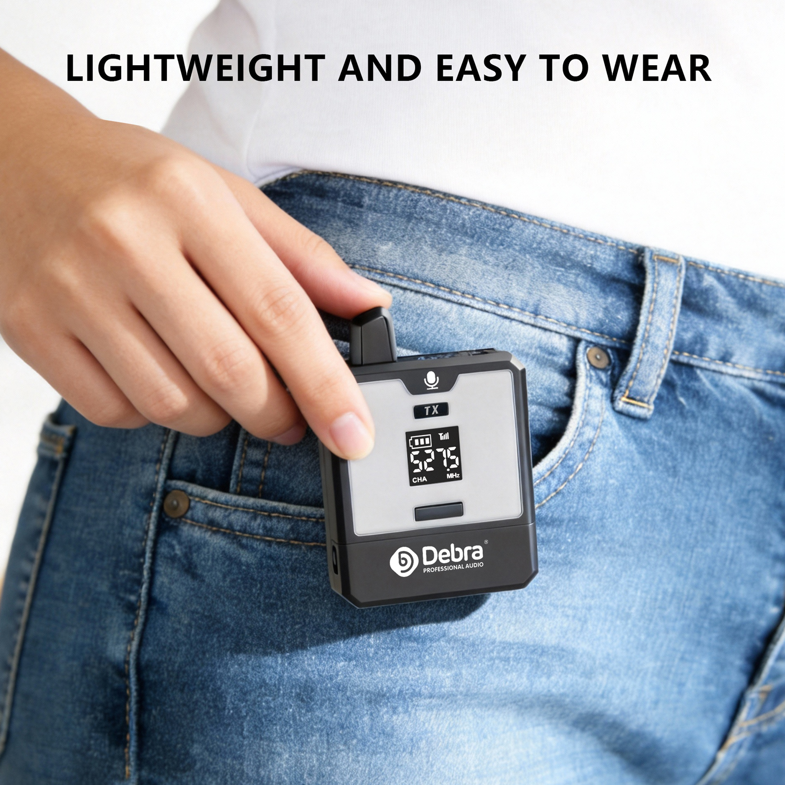 DT-01/02 UHF Wireless Portable Headset Microphone