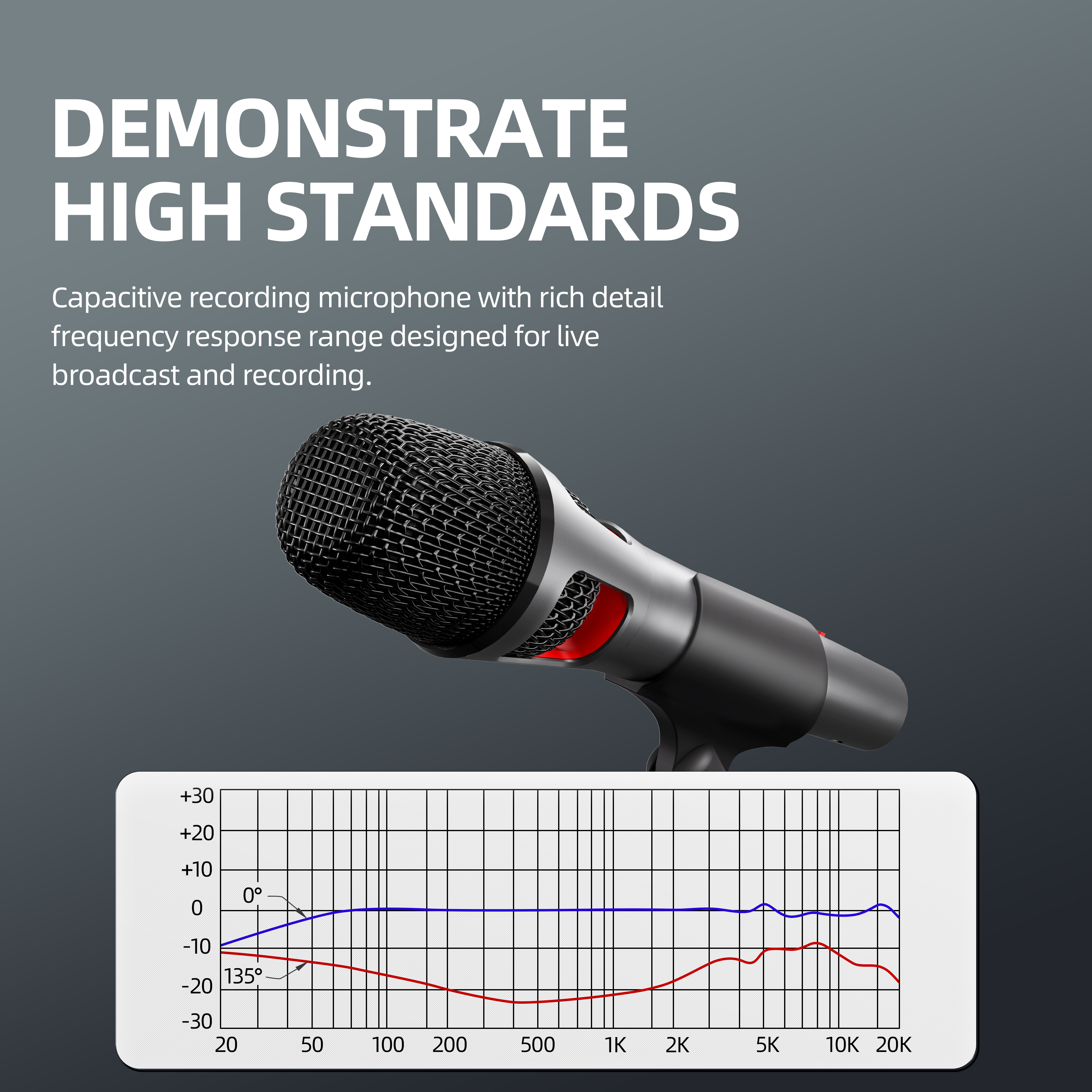 Debra Audio DB-707 Electromagnetic Dynamic Microphone