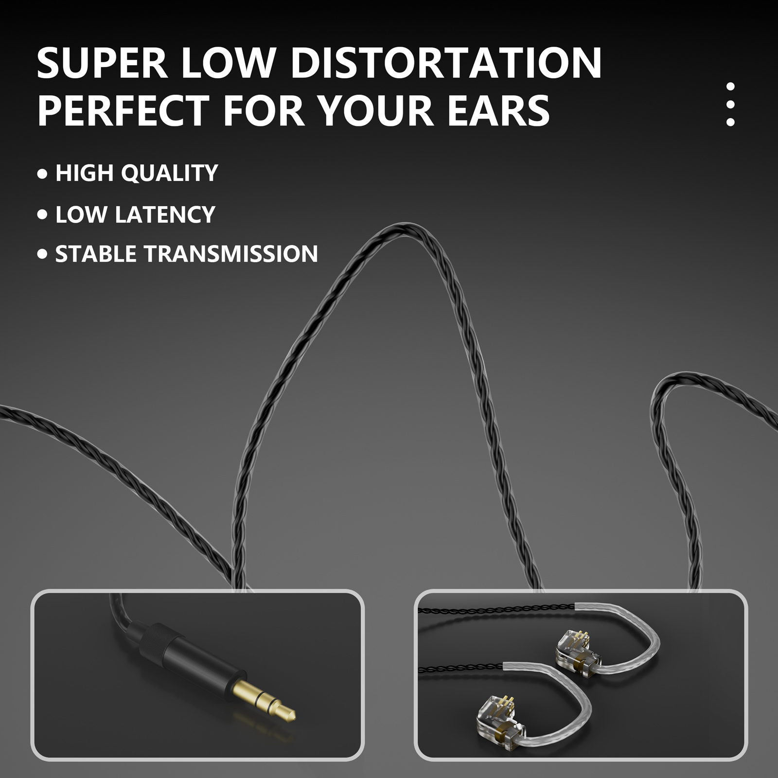 IE-210 Professional In-Ear Monitoring Headphones (Black)