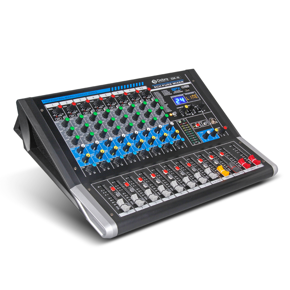 DX series audio mixer （6/8/12 Channel）