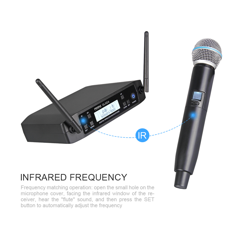 GLXD4 UHF Wireless Microphone
