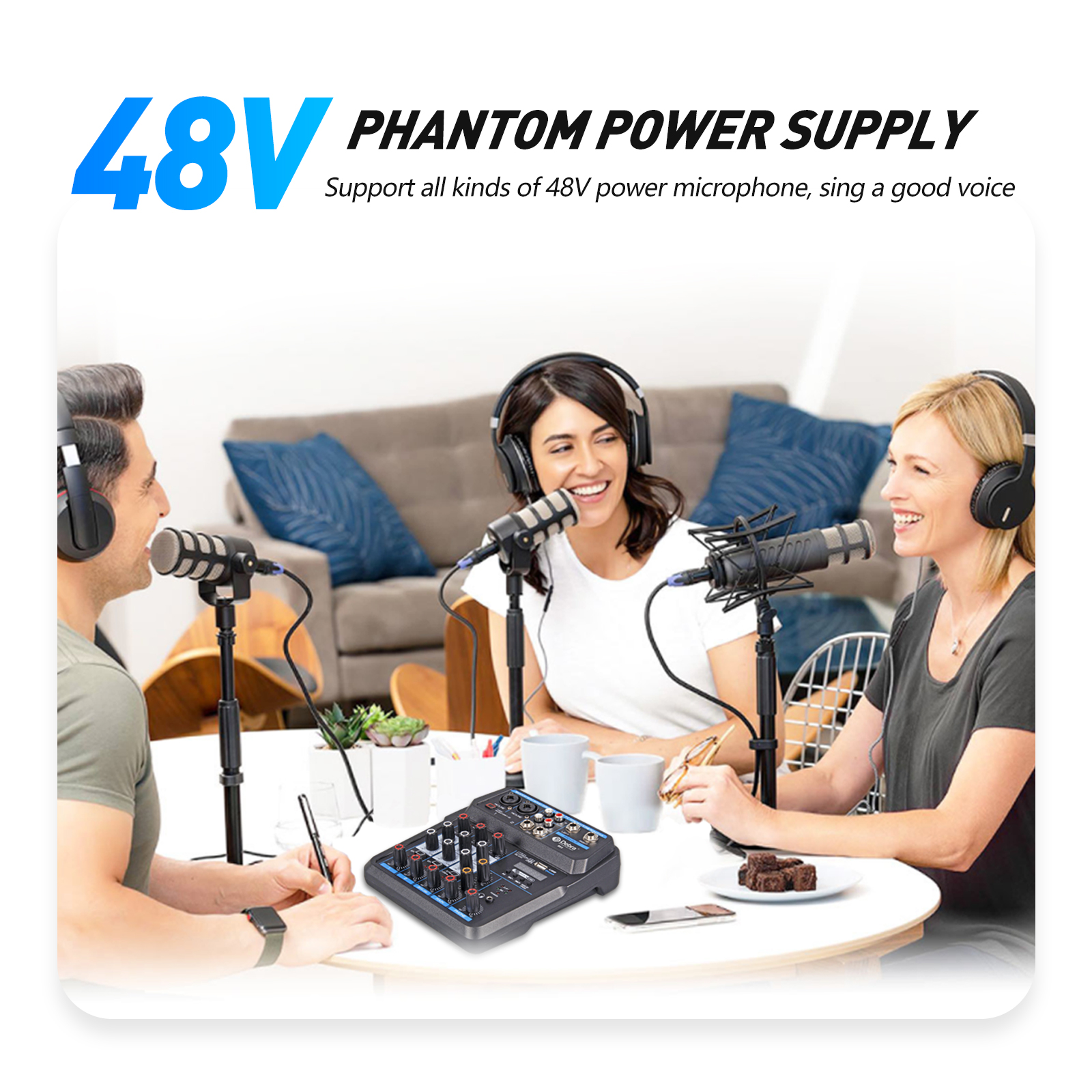 Provide 48V power supply