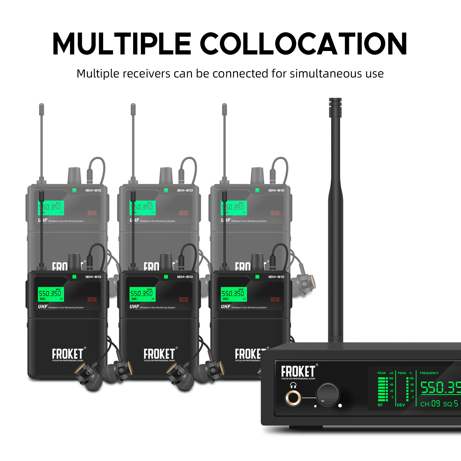 IEM-810 Wireless In-Ear Monitoring System   