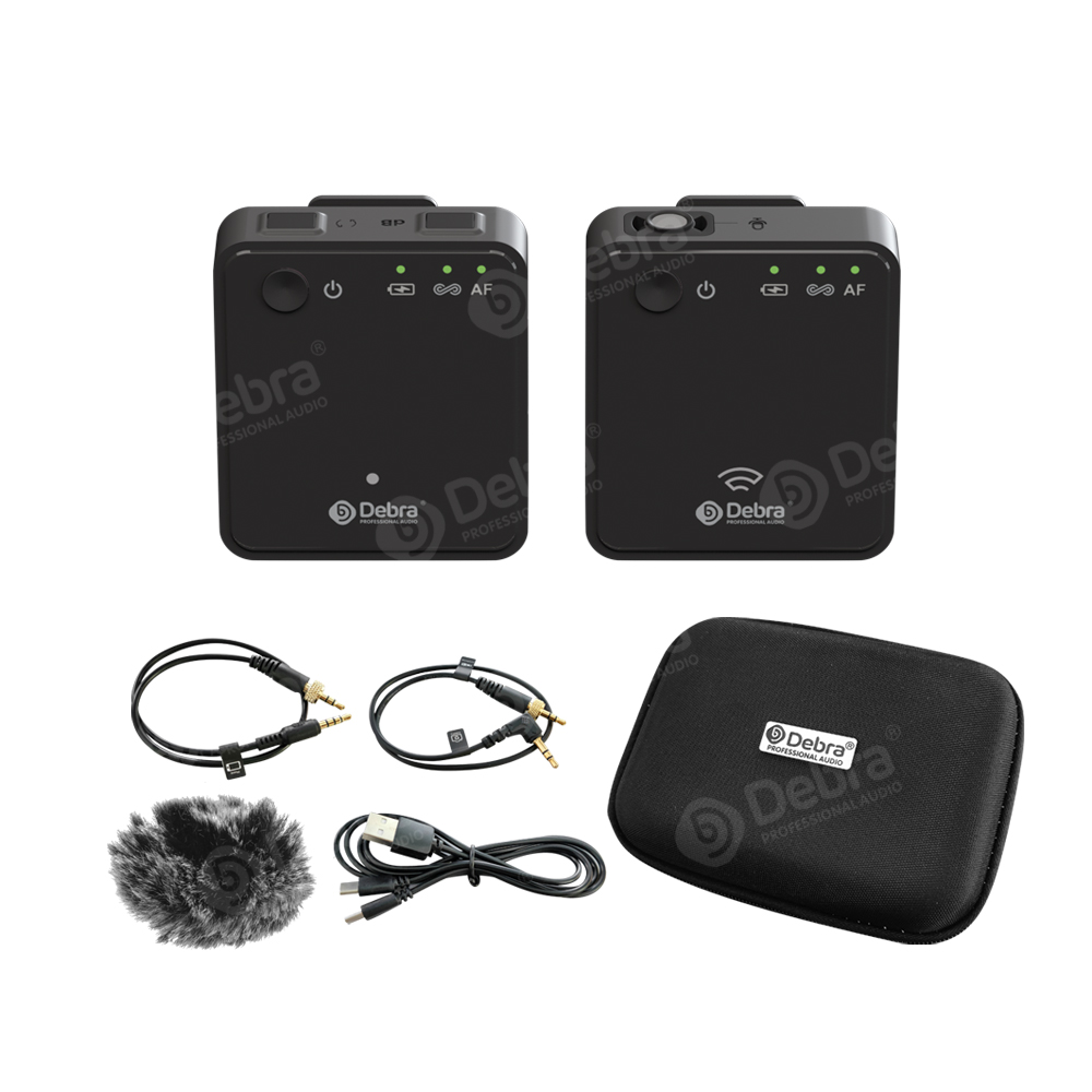 GoPro 2.4G DSLR camera/smart phone recording live broadcast wireless microphone