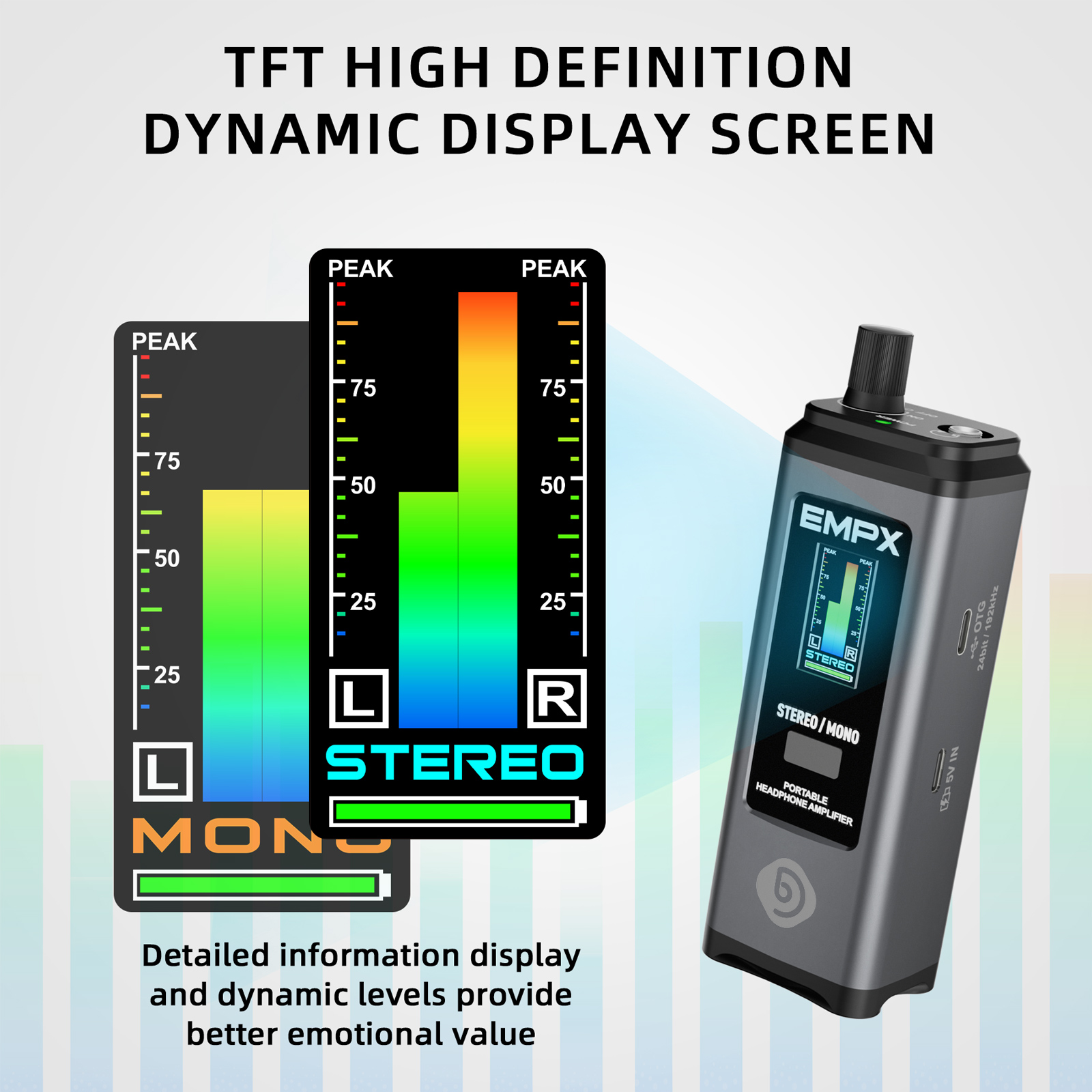 EMPX Professional Headphone Monitoring Amplifier (Dark gray)
