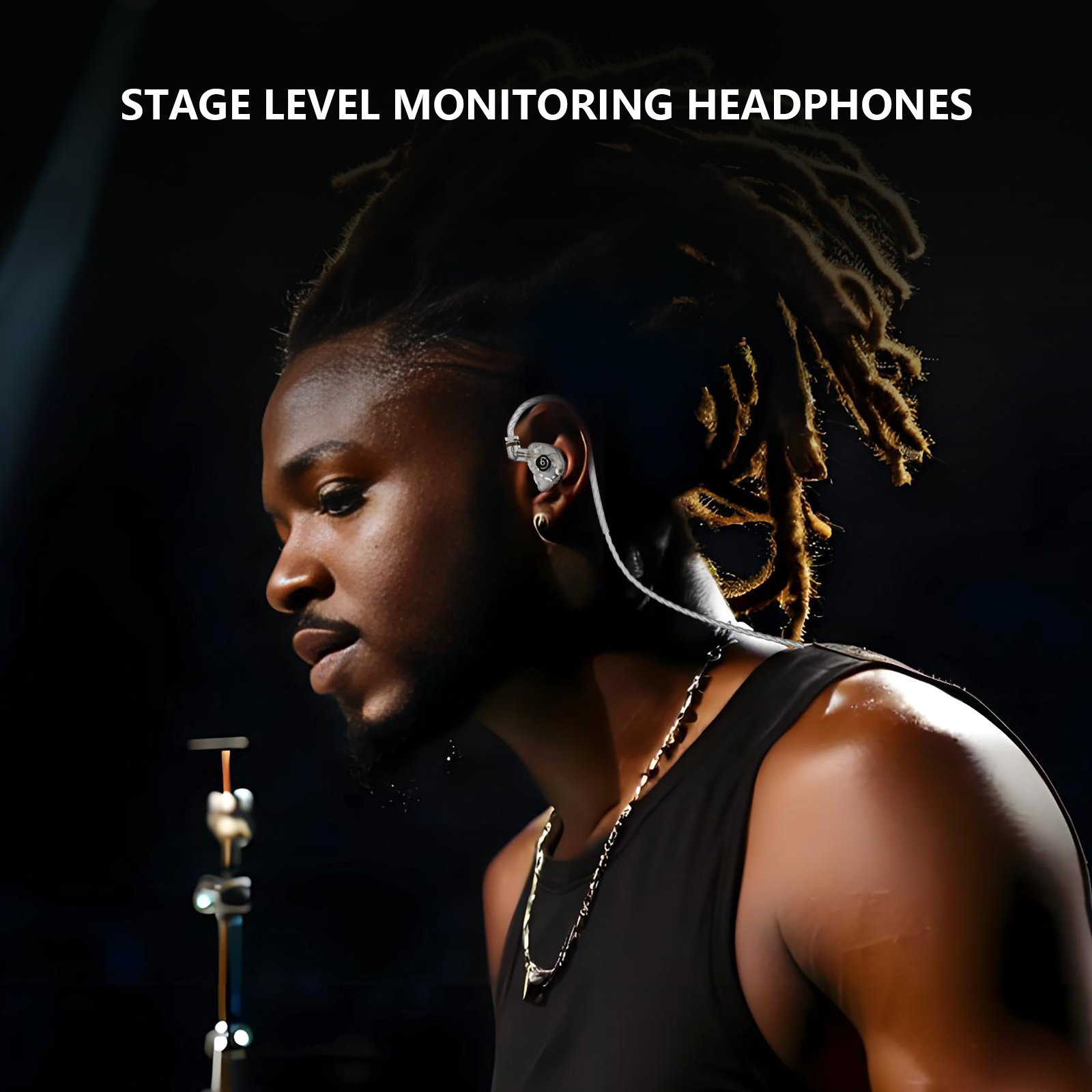 IE-210 Professional In-Ear Monitoring Headphones (Transparent)
