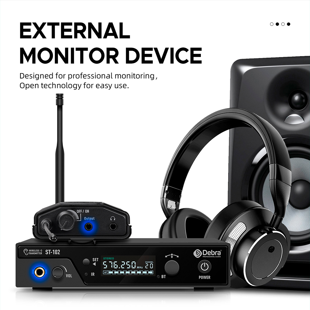 ST-102 Professional stereo monitoring system