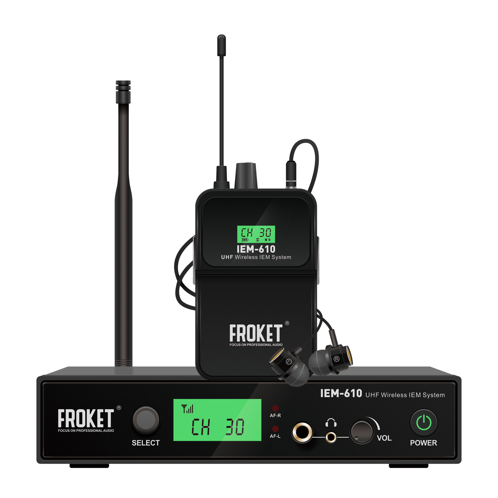 IEM-610 In-ear wireless monitoring system