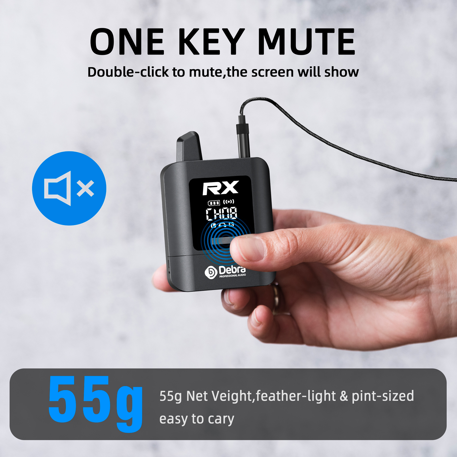 Debra Audio ST-mini Stereo Wireless IEM System