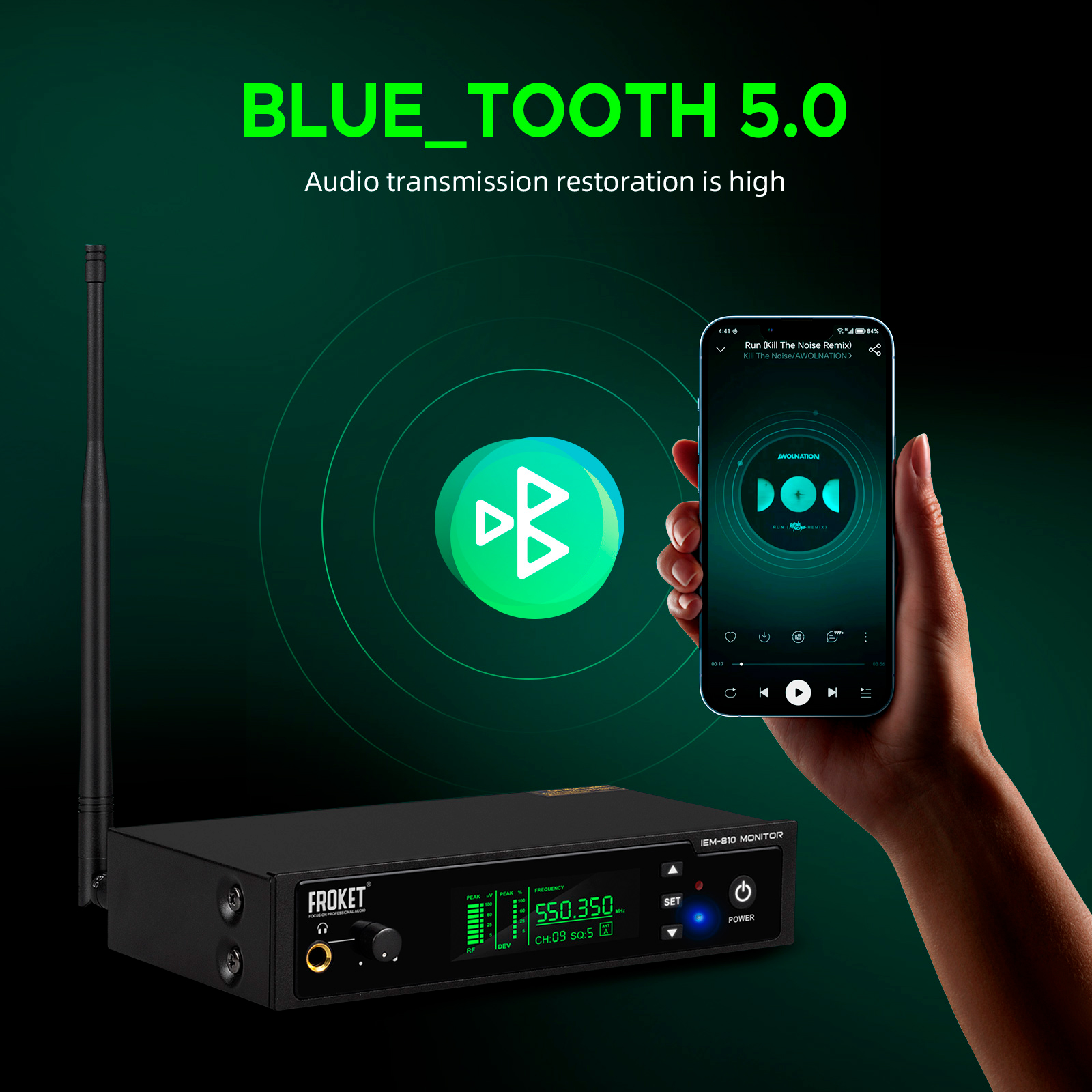 IEM-810 Wireless In-Ear Monitoring System   