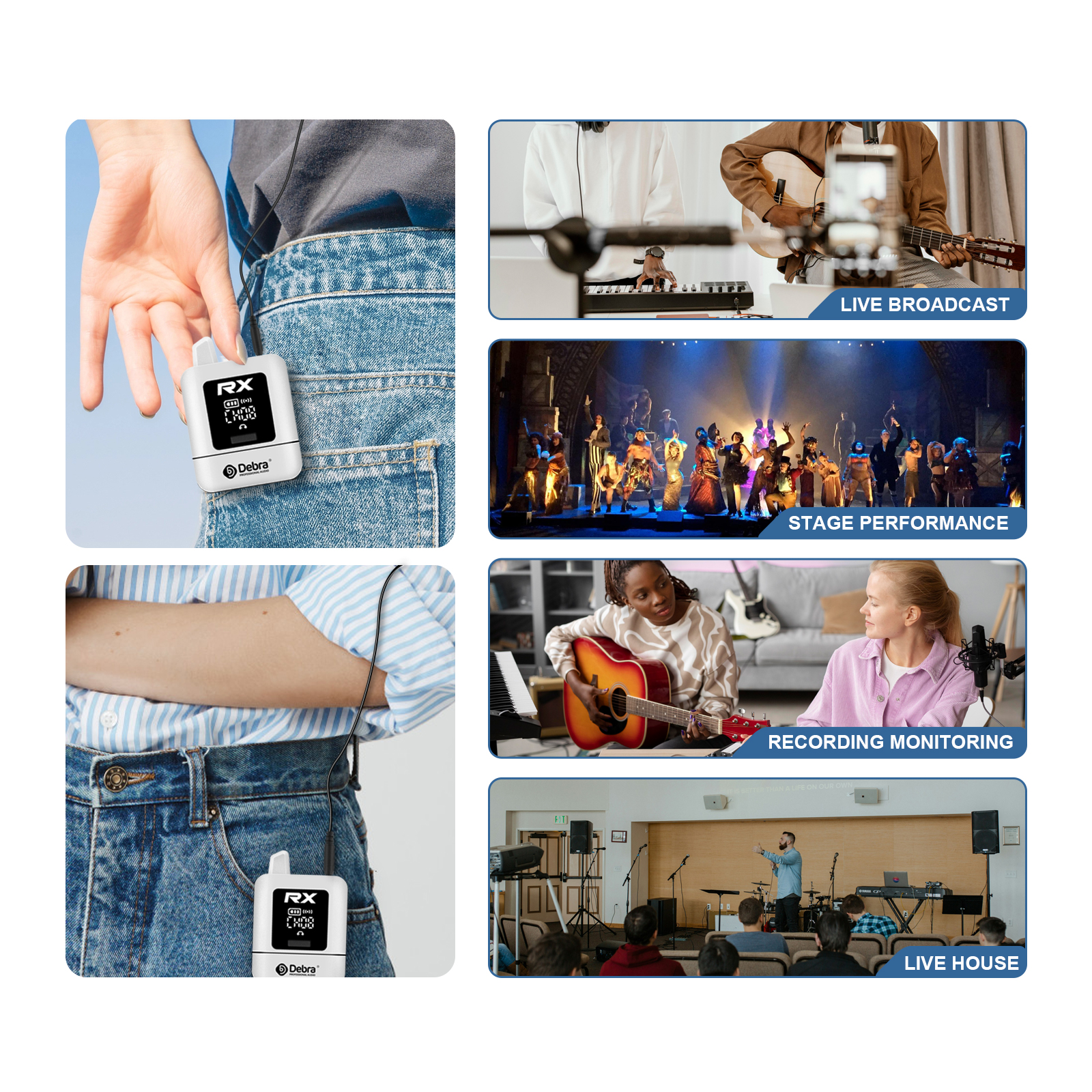 Debra Audio ST-mini Stereo Wireless IEM System