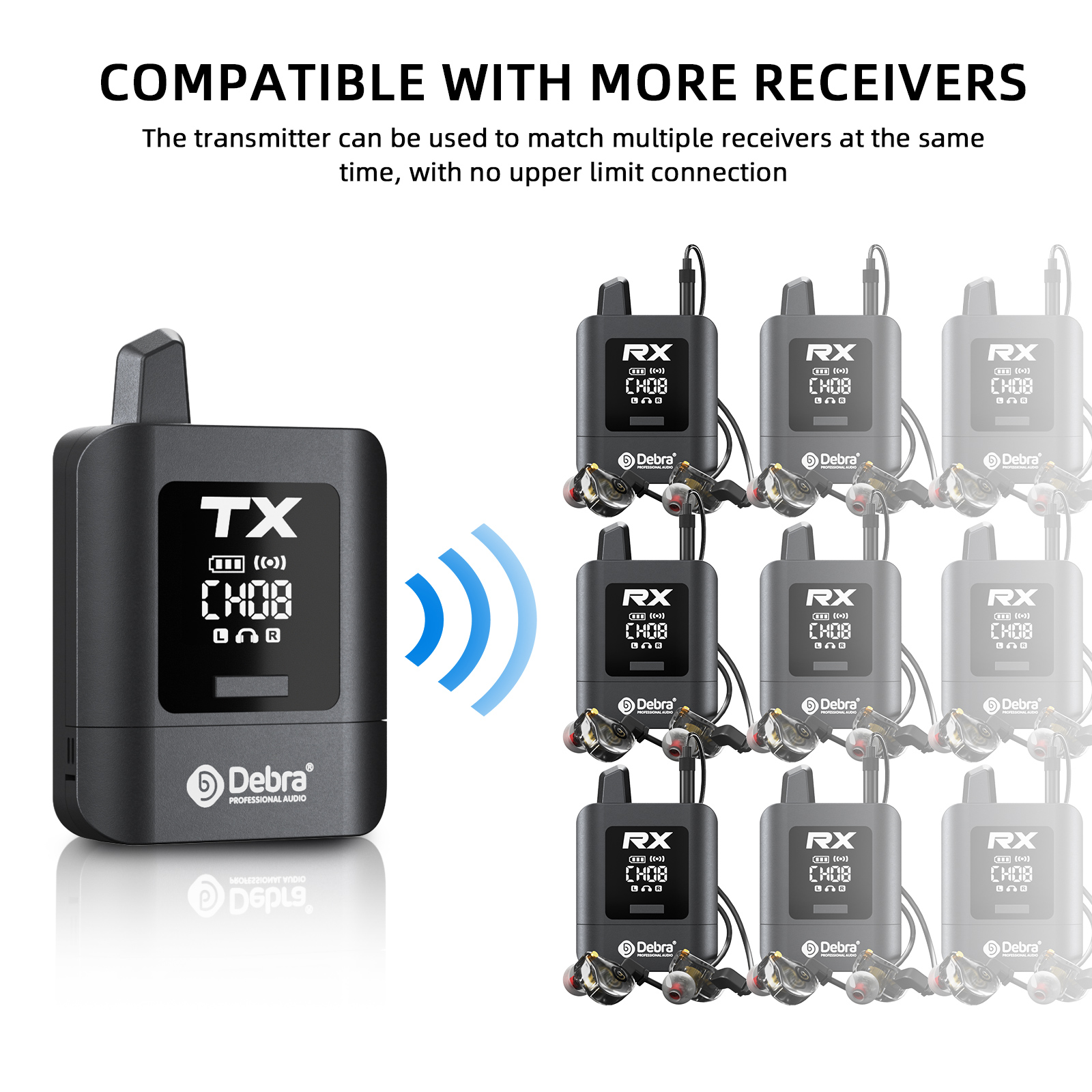 Debra Audio ST-mini Stereo Wireless IEM System